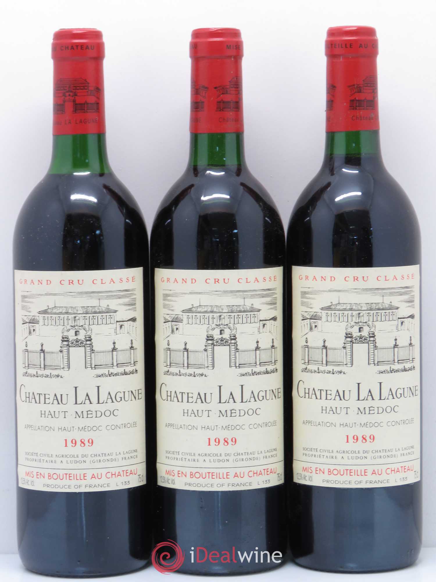 Château la Lagune 3ème Grand Cru Classé 1989 - Lot de 12 bouteilles - 3