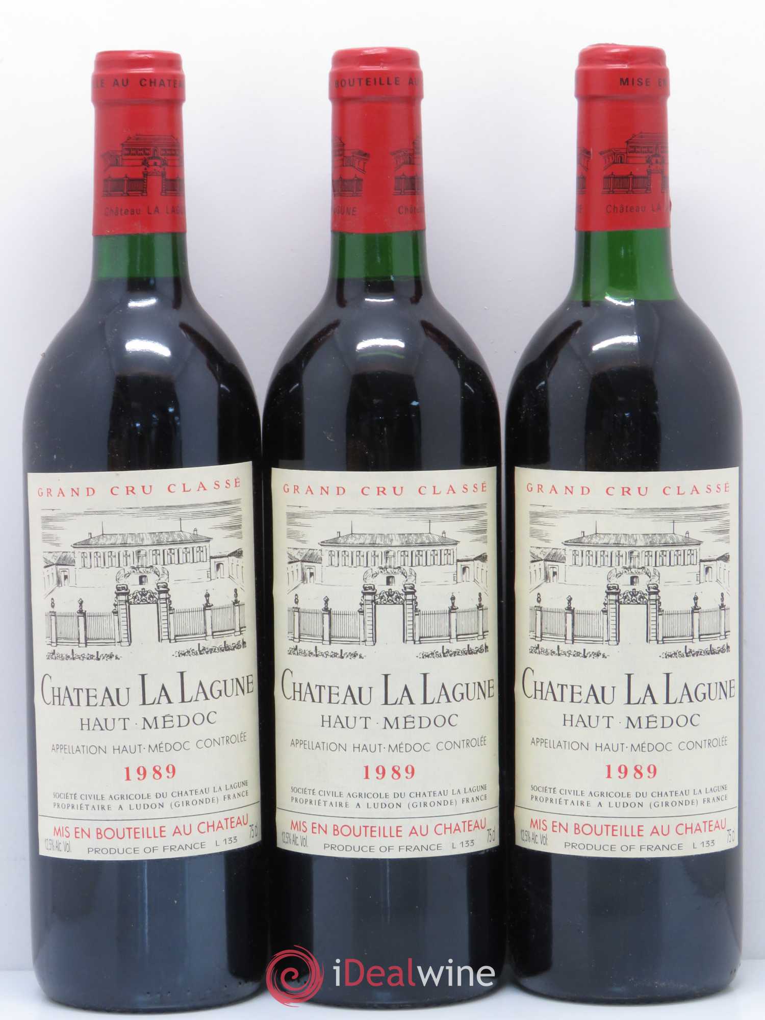 Château la Lagune 3ème Grand Cru Classé 1989 - Lot de 12 bouteilles - 4