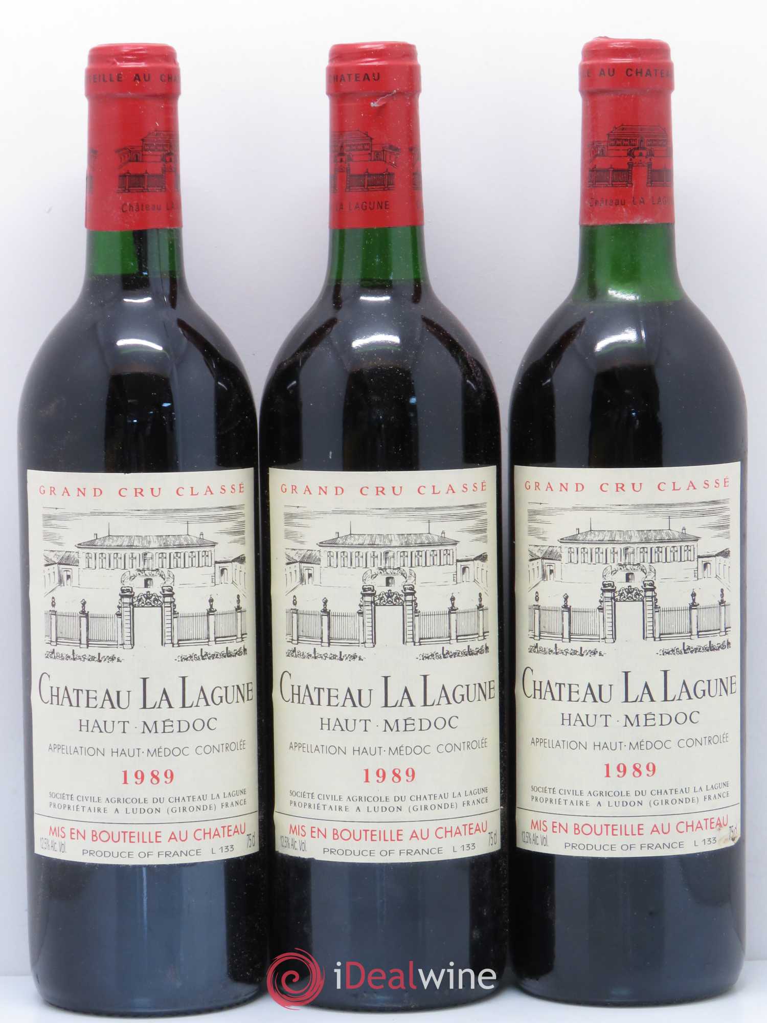 Château la Lagune 3ème Grand Cru Classé 1989 - Lot de 12 bouteilles - 4