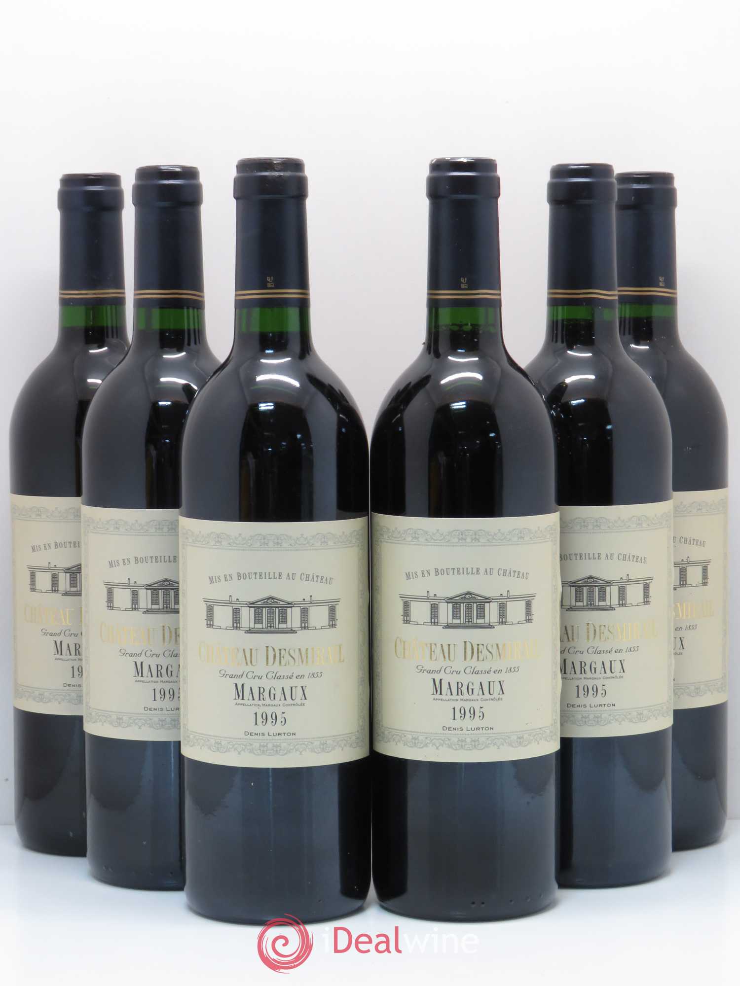 Château Desmirail 3ème Grand Cru Classé 1995 - Lot de 6 bouteilles - 0