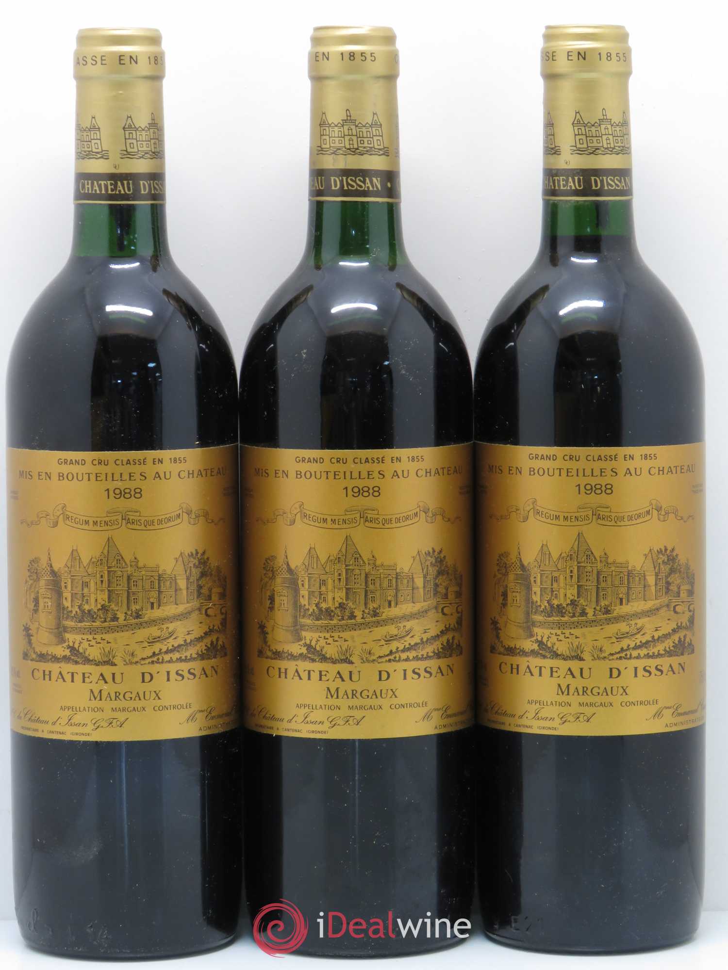 Château d'Issan 3ème Grand Cru Classé 1988 - Lot de 12 bouteilles - 2