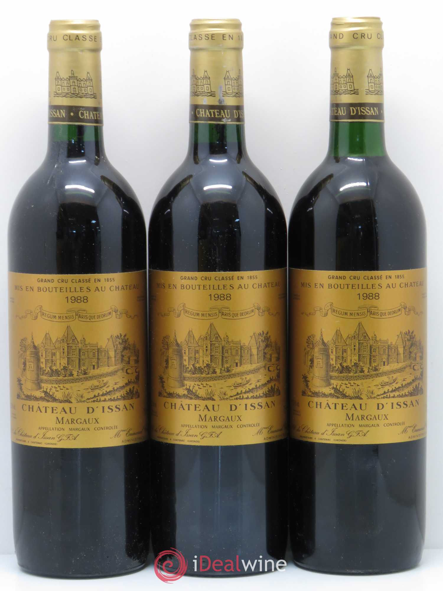 Château d'Issan 3ème Grand Cru Classé 1988 - Lot de 12 bouteilles - 4