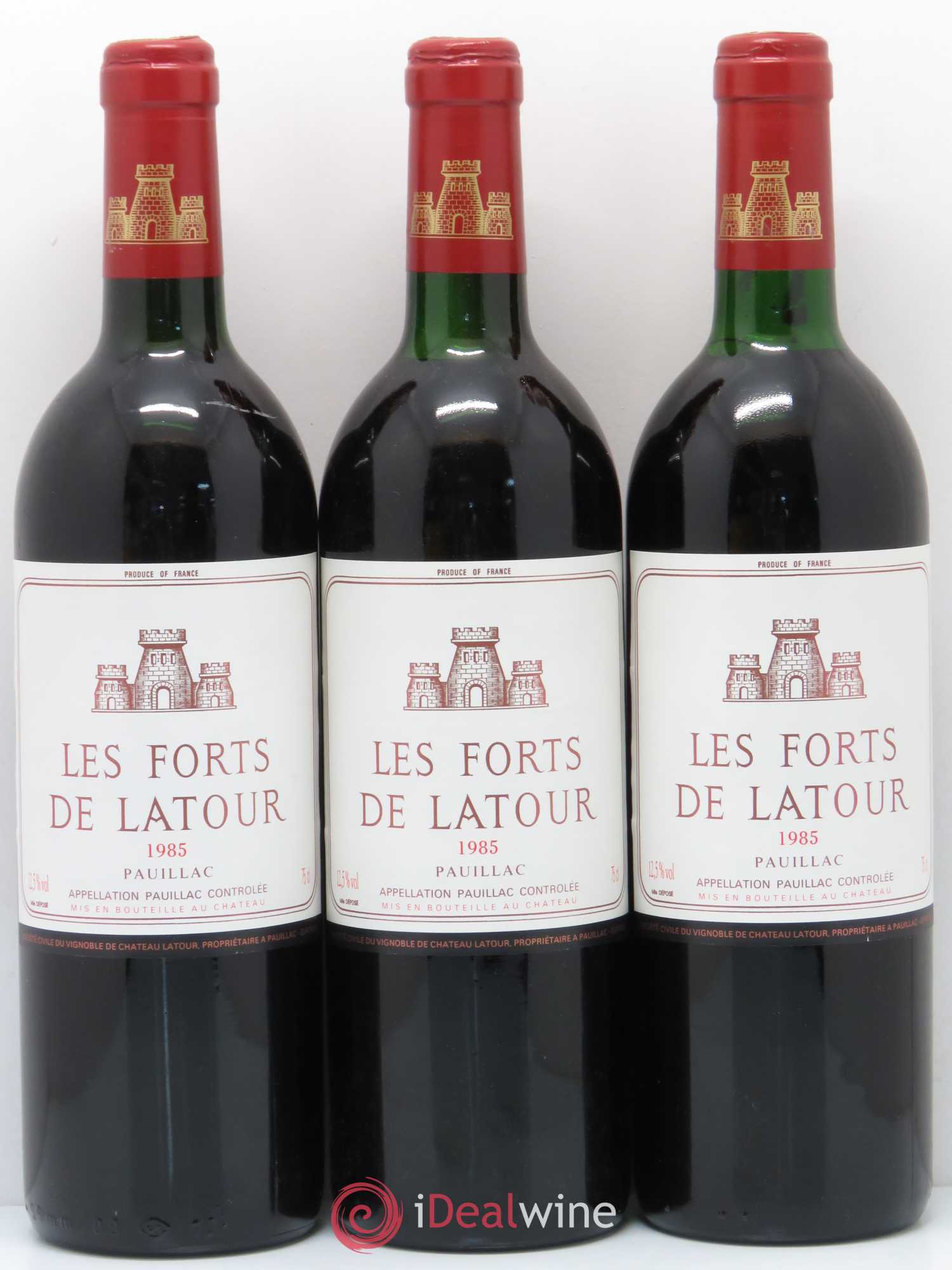 Les Forts de Latour Second Vin 1985 - Lot de 12 bouteilles - 1