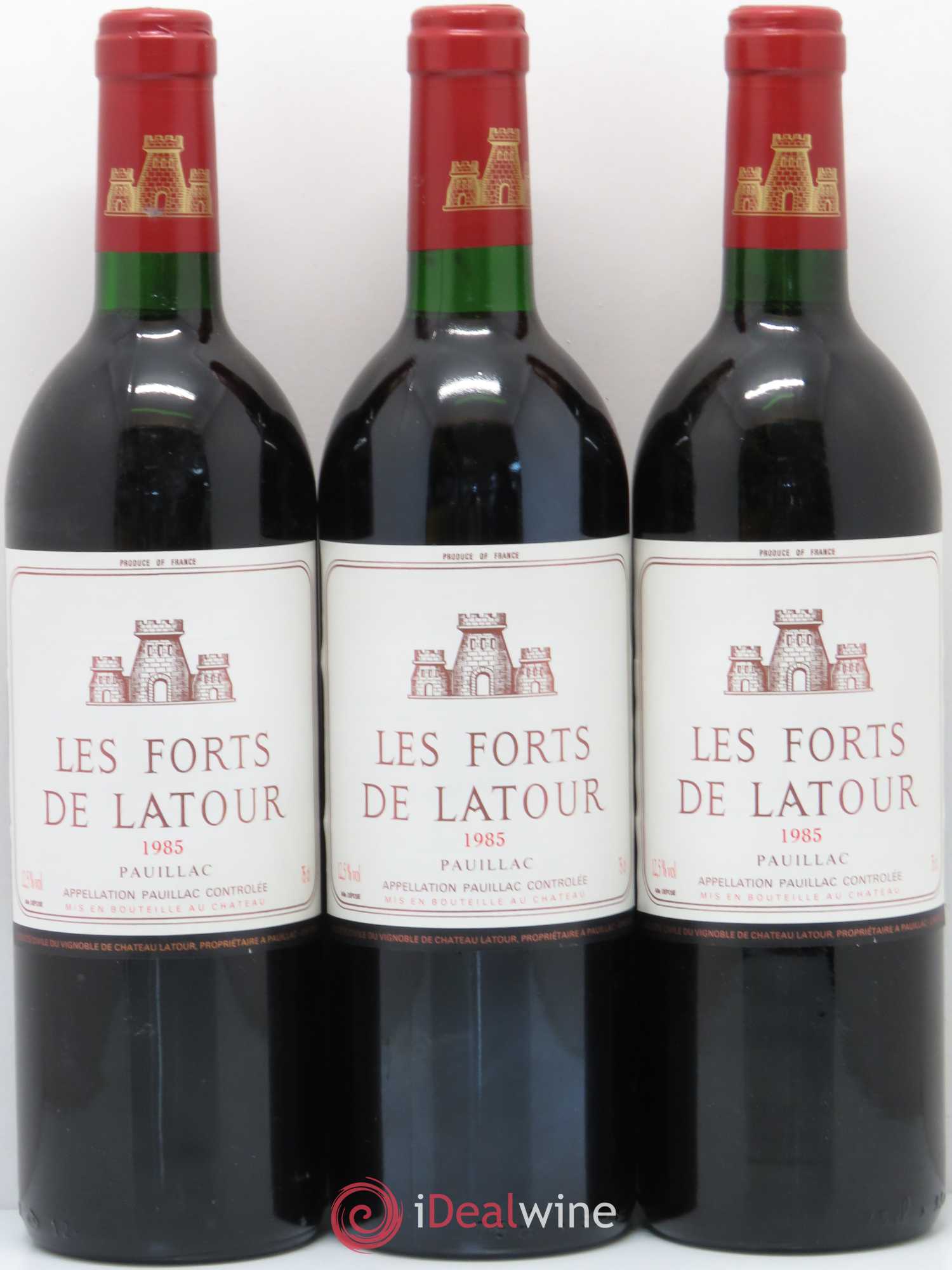 Les Forts de Latour Second Vin 1985 - Lot de 12 bouteilles - 2