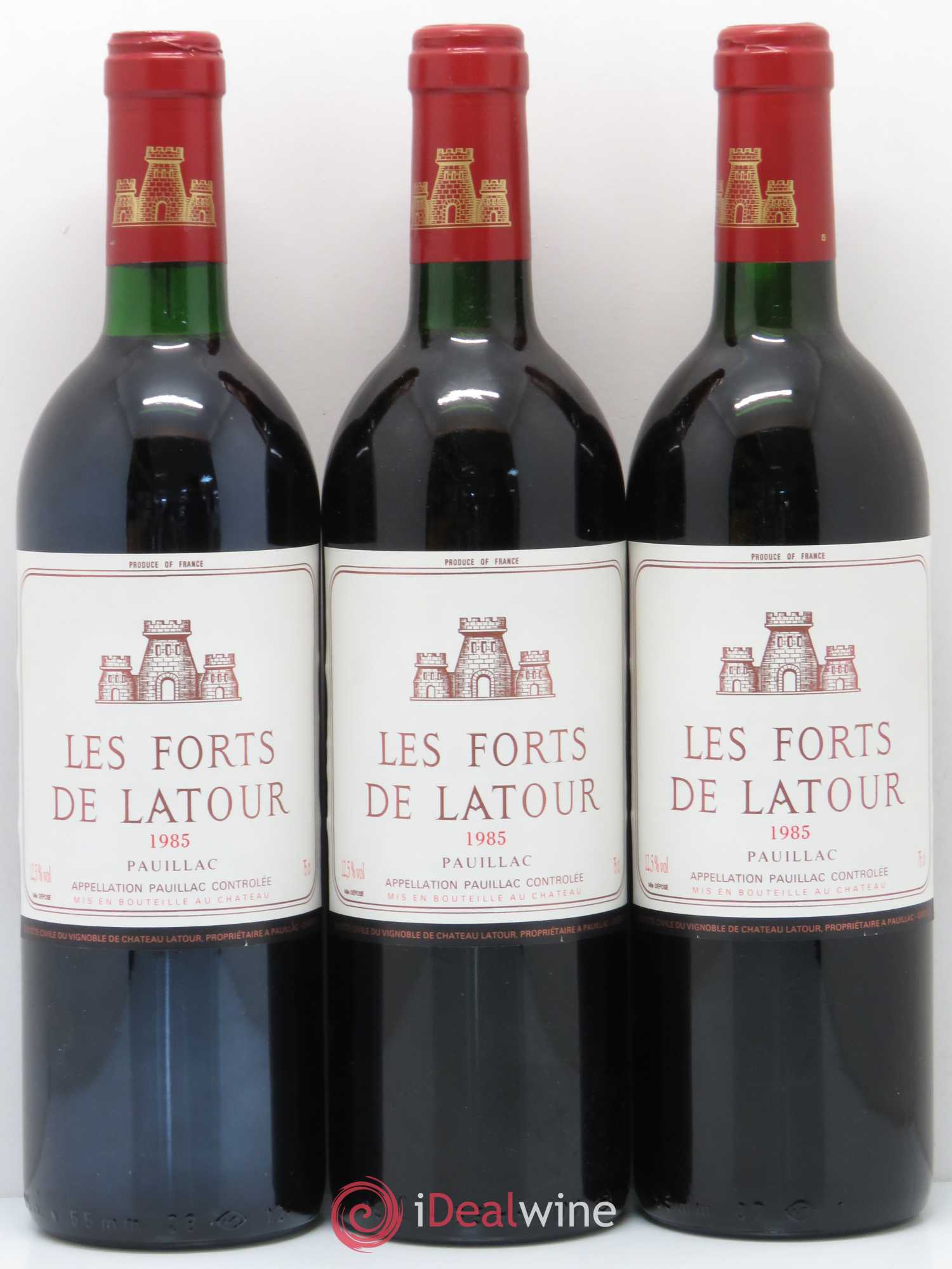 Les Forts de Latour Second Vin 1985 - Lot de 12 bouteilles - 3