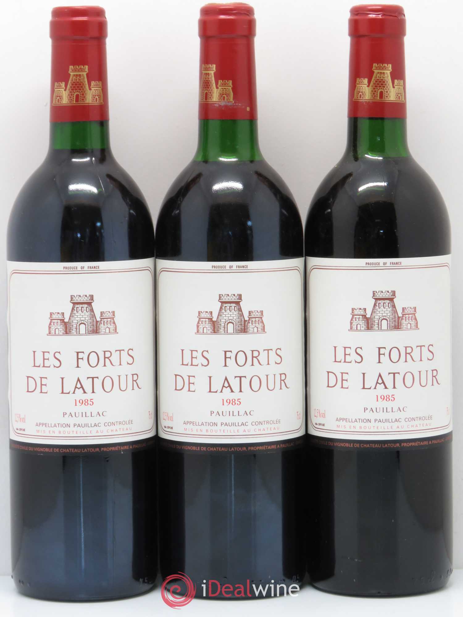 Les Forts de Latour Second Vin 1985 - Lot de 12 bouteilles - 4