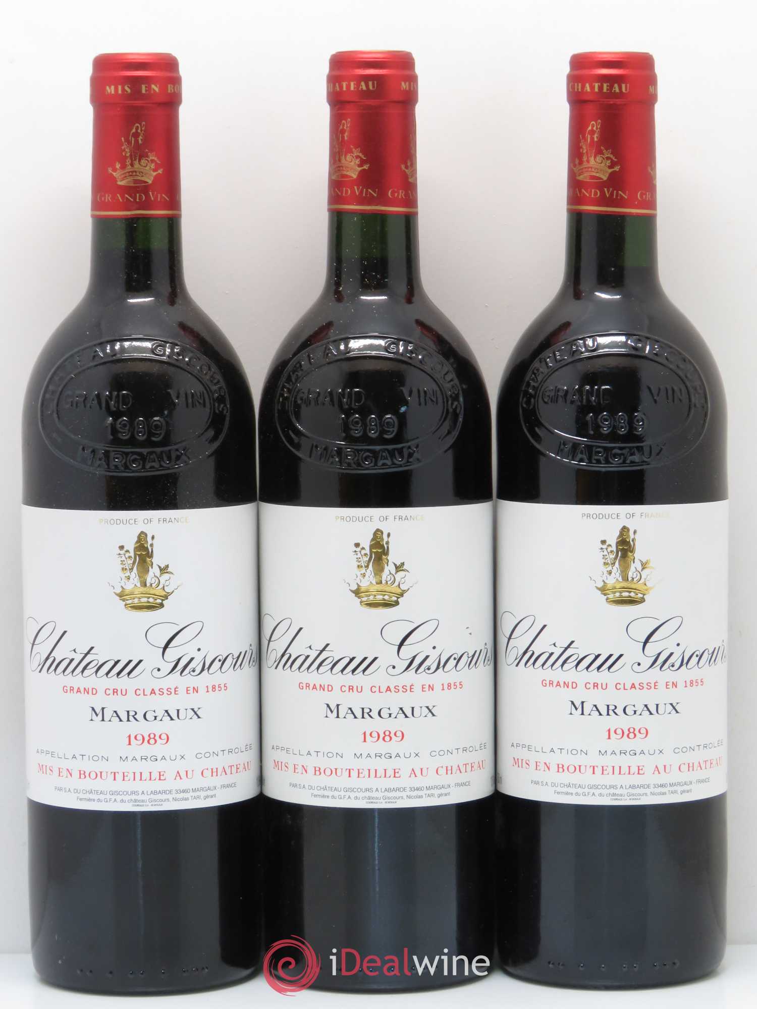 Château Giscours 3ème Grand Cru Classé 1989 - Lot de 12 bouteilles - 1