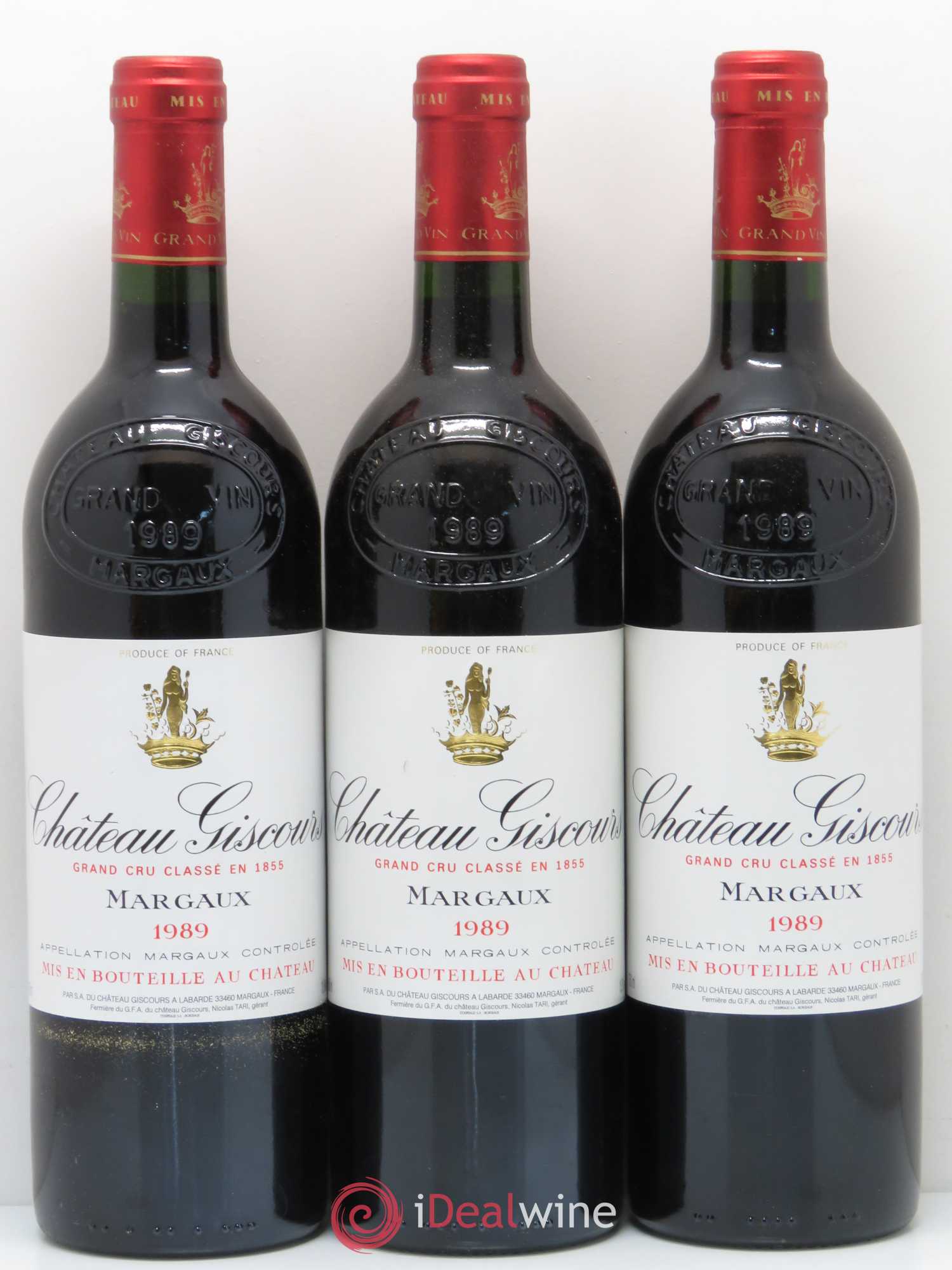 Château Giscours 3ème Grand Cru Classé 1989 - Lot de 12 bouteilles - 2