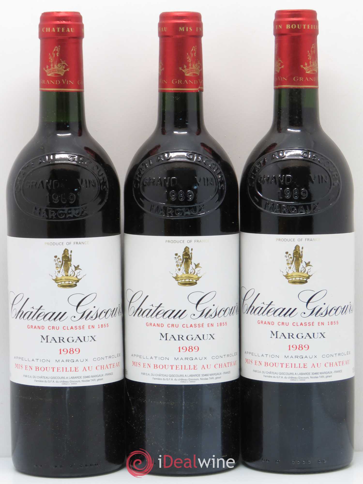 Château Giscours 3ème Grand Cru Classé 1989 - Lot de 12 bouteilles - 4