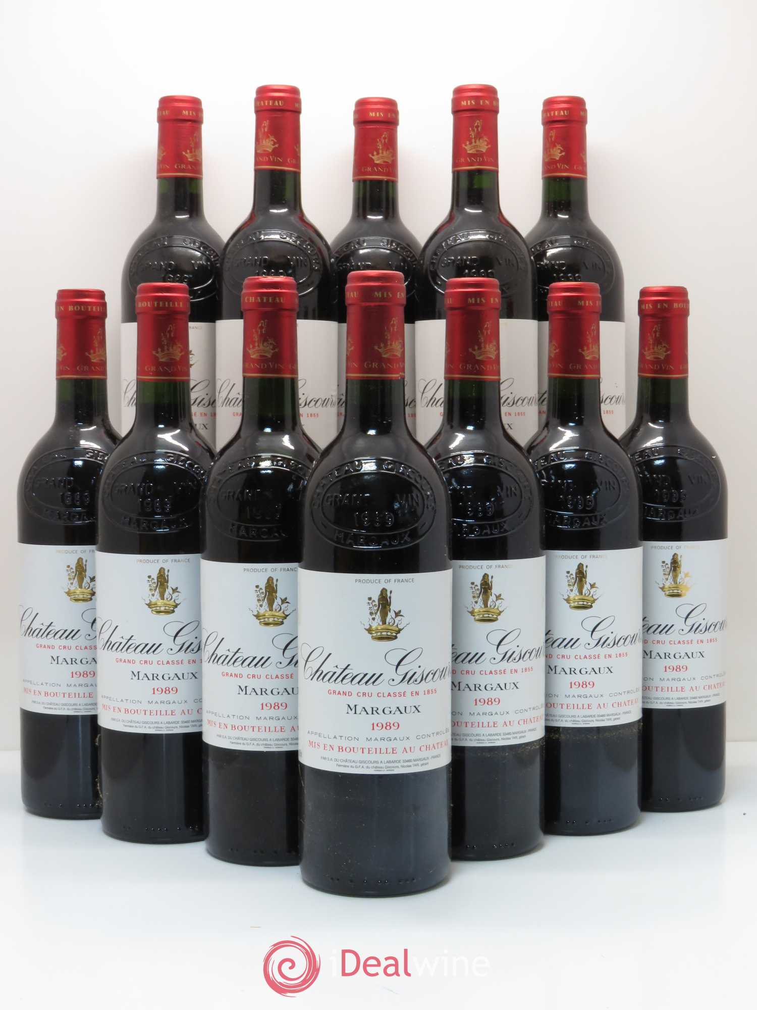 Château Giscours 3ème Grand Cru Classé 1989 - Lot de 12 bouteilles - 0