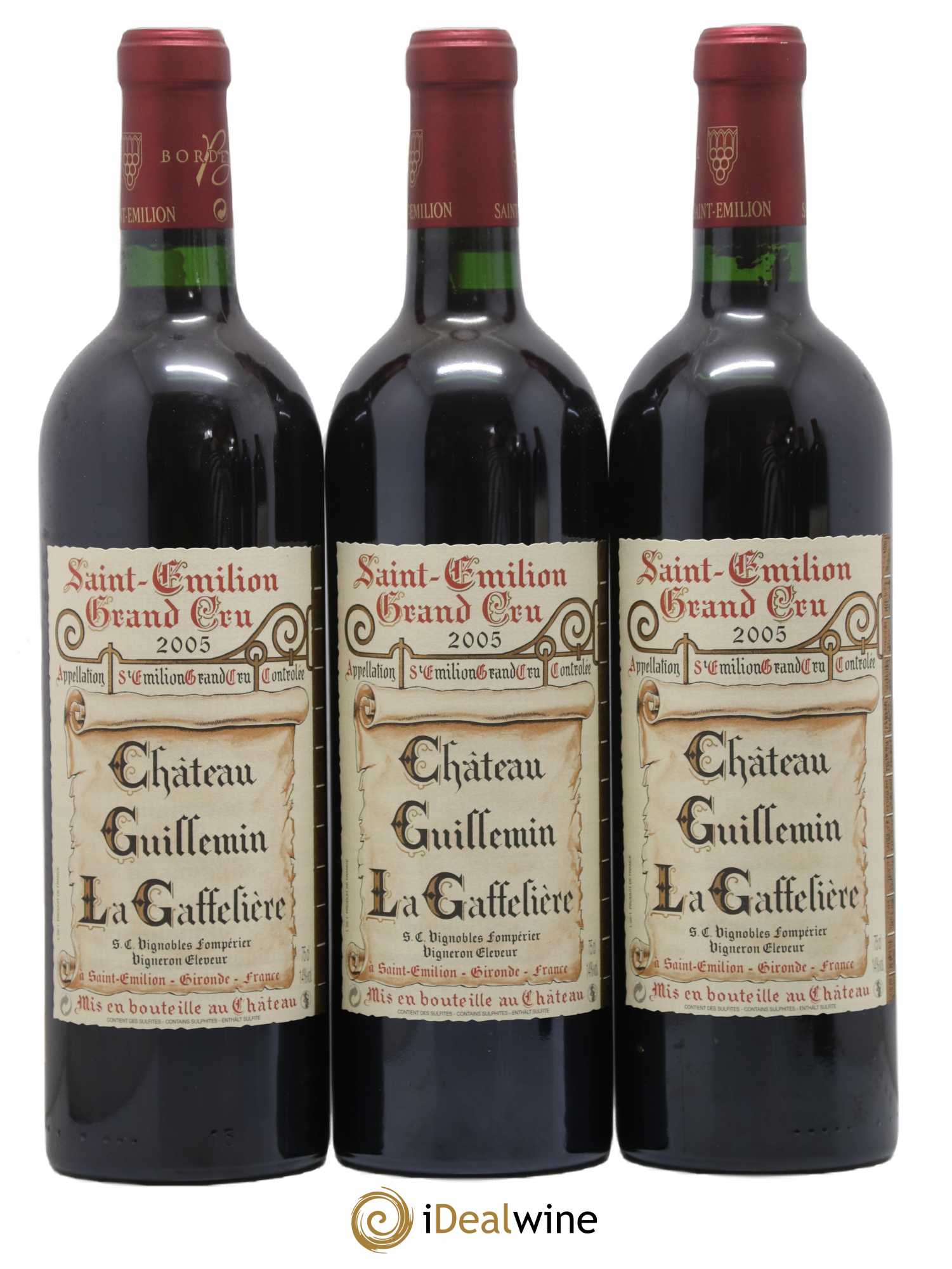 Saint-Émilion Grand Cru Guillemin La Gaffelière 2005 - Lot de 6 bouteilles - 2