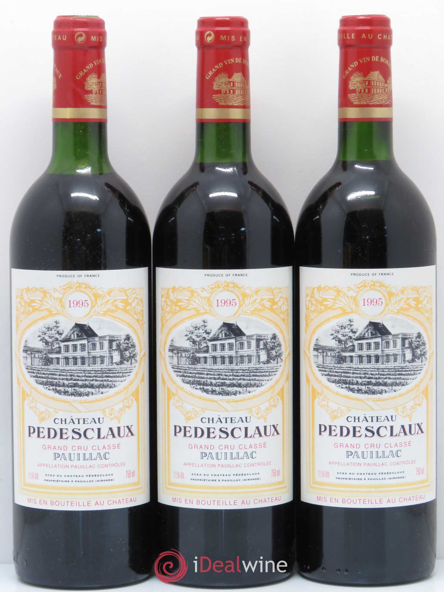 Château Pedesclaux 5ème Grand Cru Classé 1995 - Lot de 6 bouteilles - 2