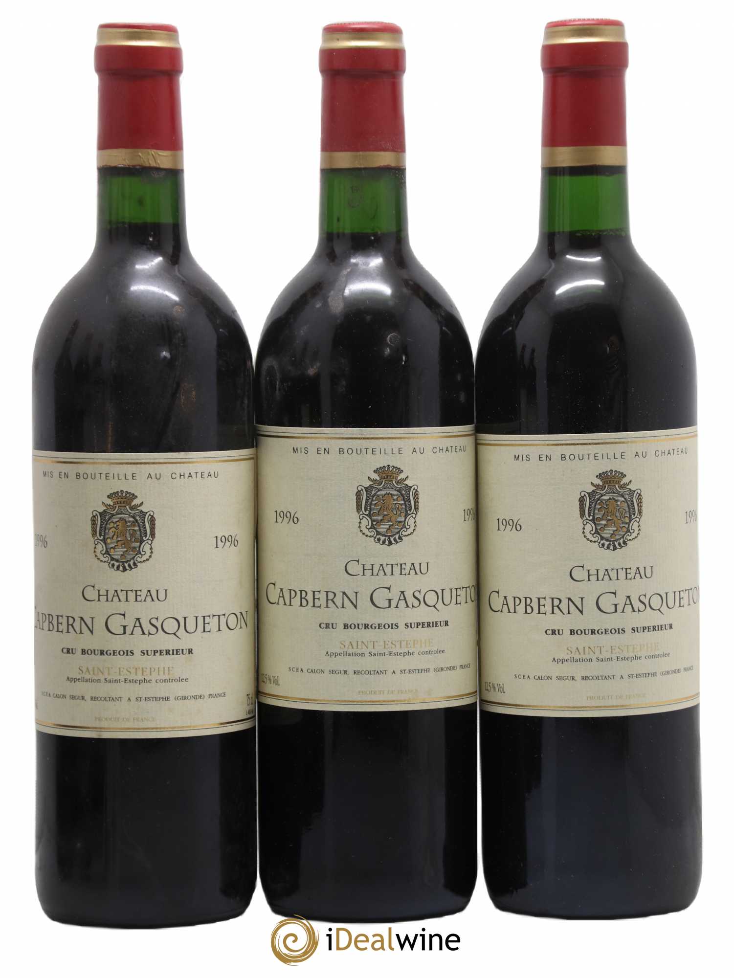 Château Capbern Gasqueton 1996 - Lot de 12 bouteilles - 3