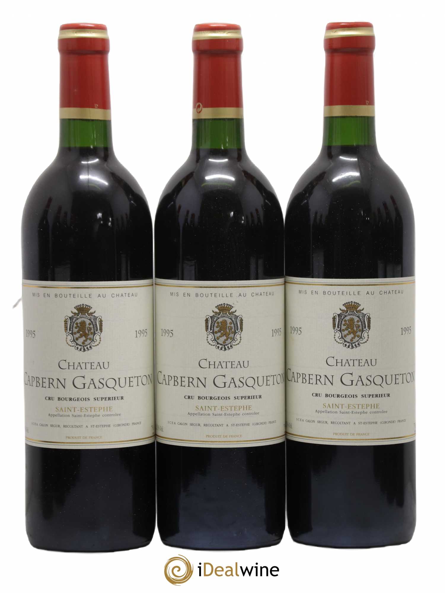 Château Capbern Gasqueton 1995 - Lot de 12 bouteilles - 1