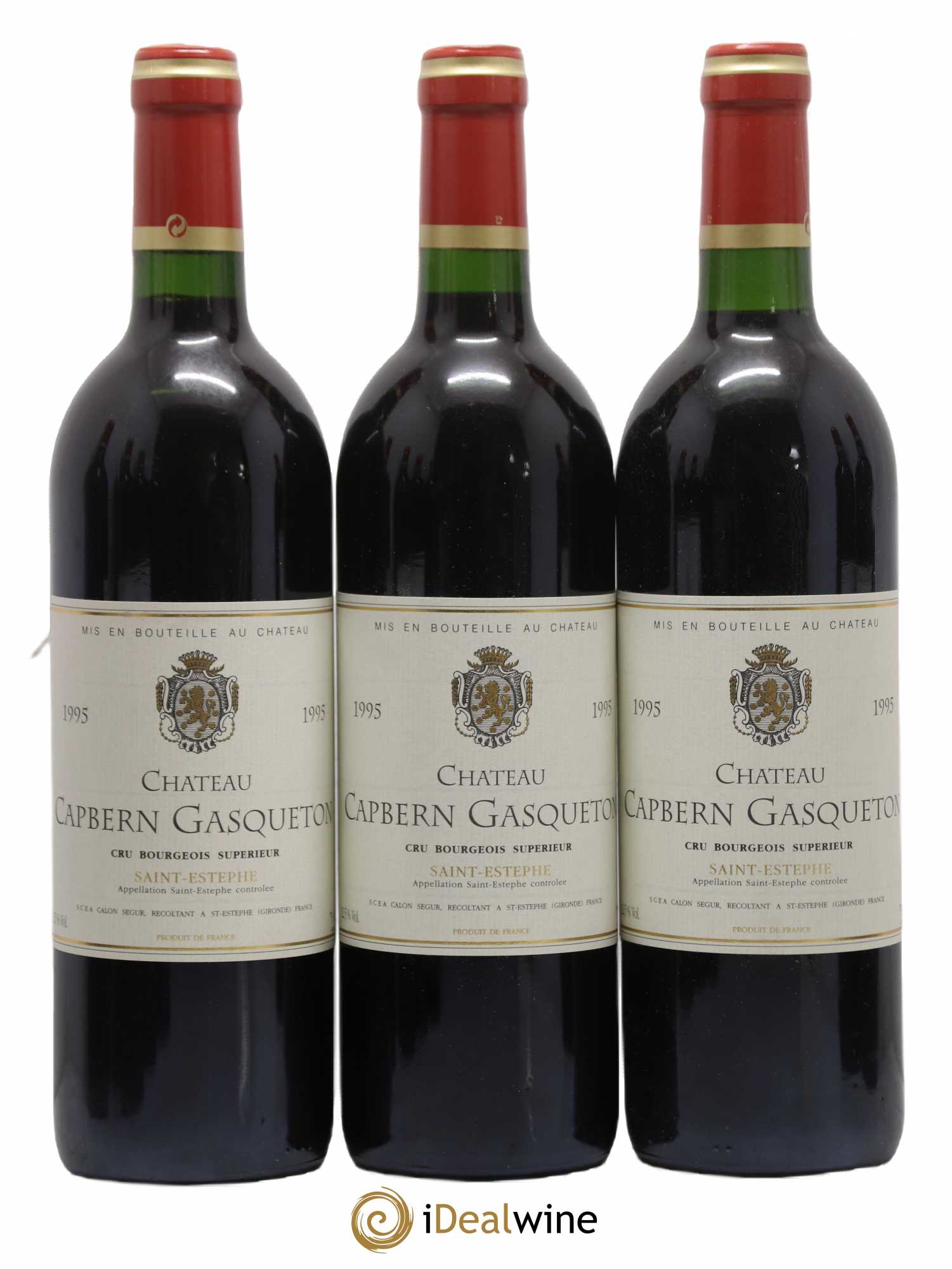 Château Capbern Gasqueton 1995 - Lot de 12 bouteilles - 2