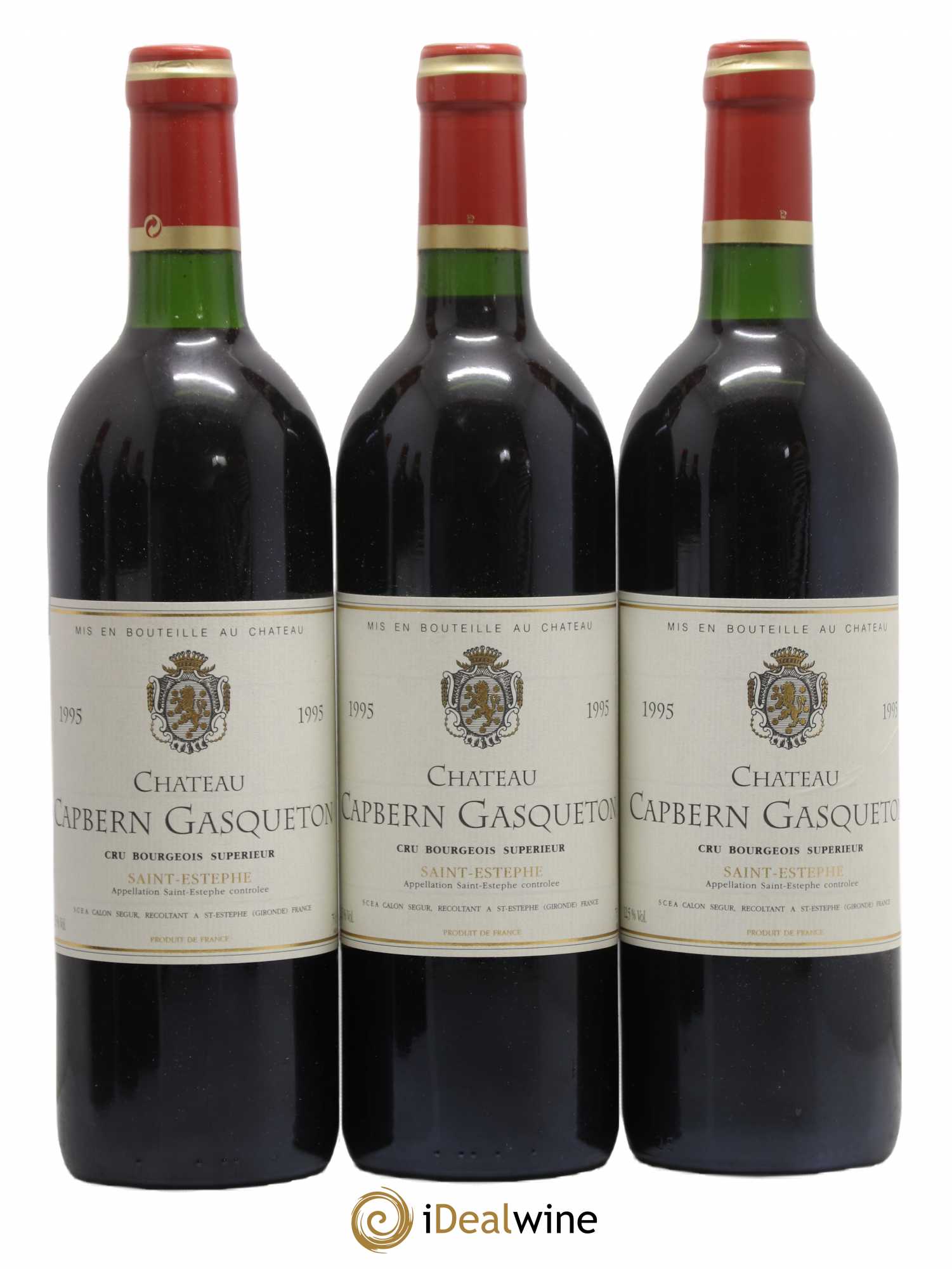 Château Capbern Gasqueton 1995 - Lot de 12 bouteilles - 3