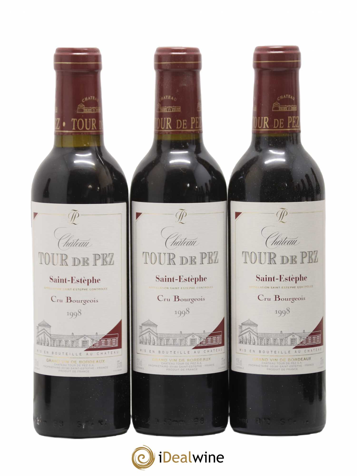 Château Tour de Pez Cru Bourgeois 1998 - Lot de 12 demi bouteilles - 4