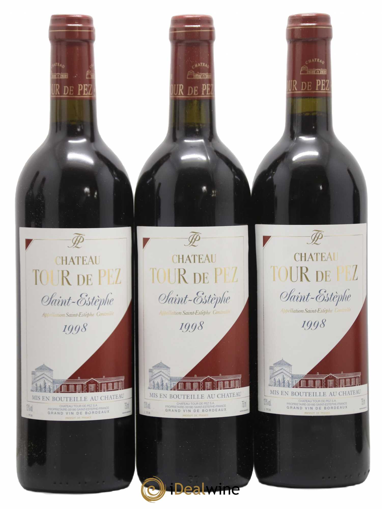 Château Tour de Pez Cru Bourgeois 1998 - Lot de 12 bouteilles - 3