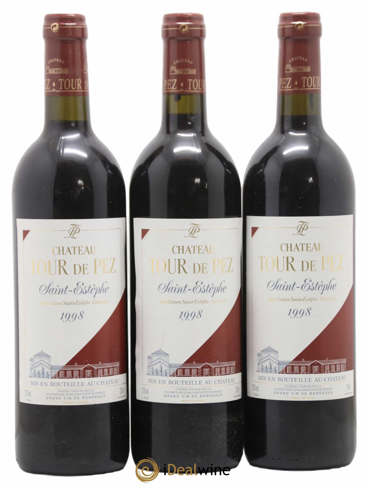 Château Tour de Pez Cru Bourgeois 1998 - Lot de 12 bouteilles - 4