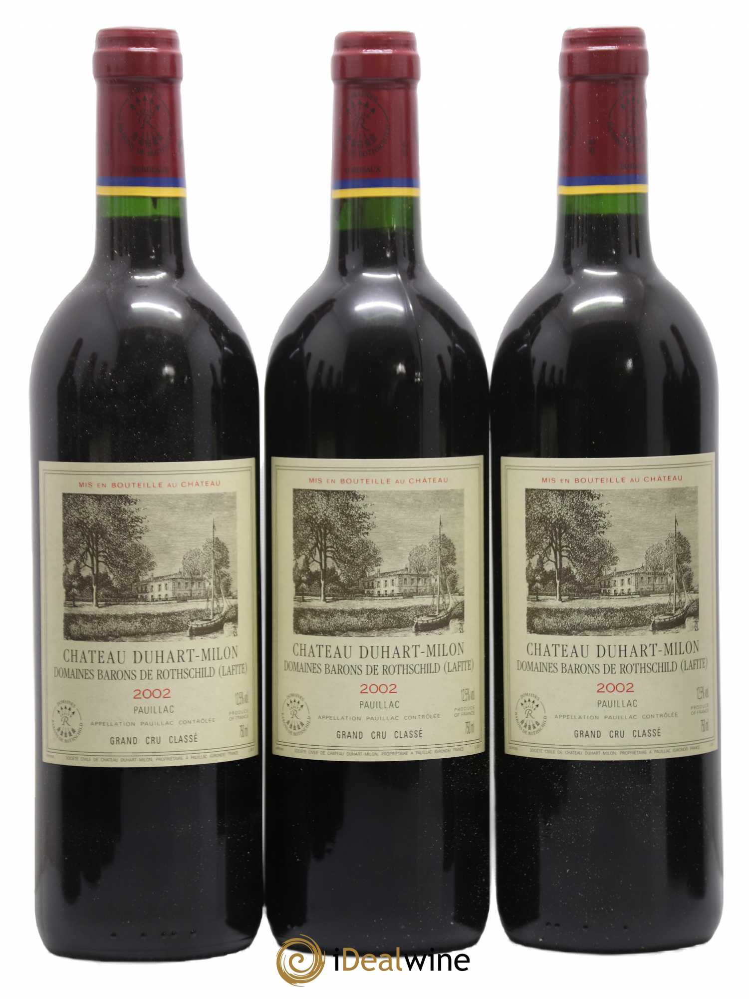 Château Duhart-Milon 4ème Grand Cru Classé 2002 - Lot de 12 bouteilles - 2
