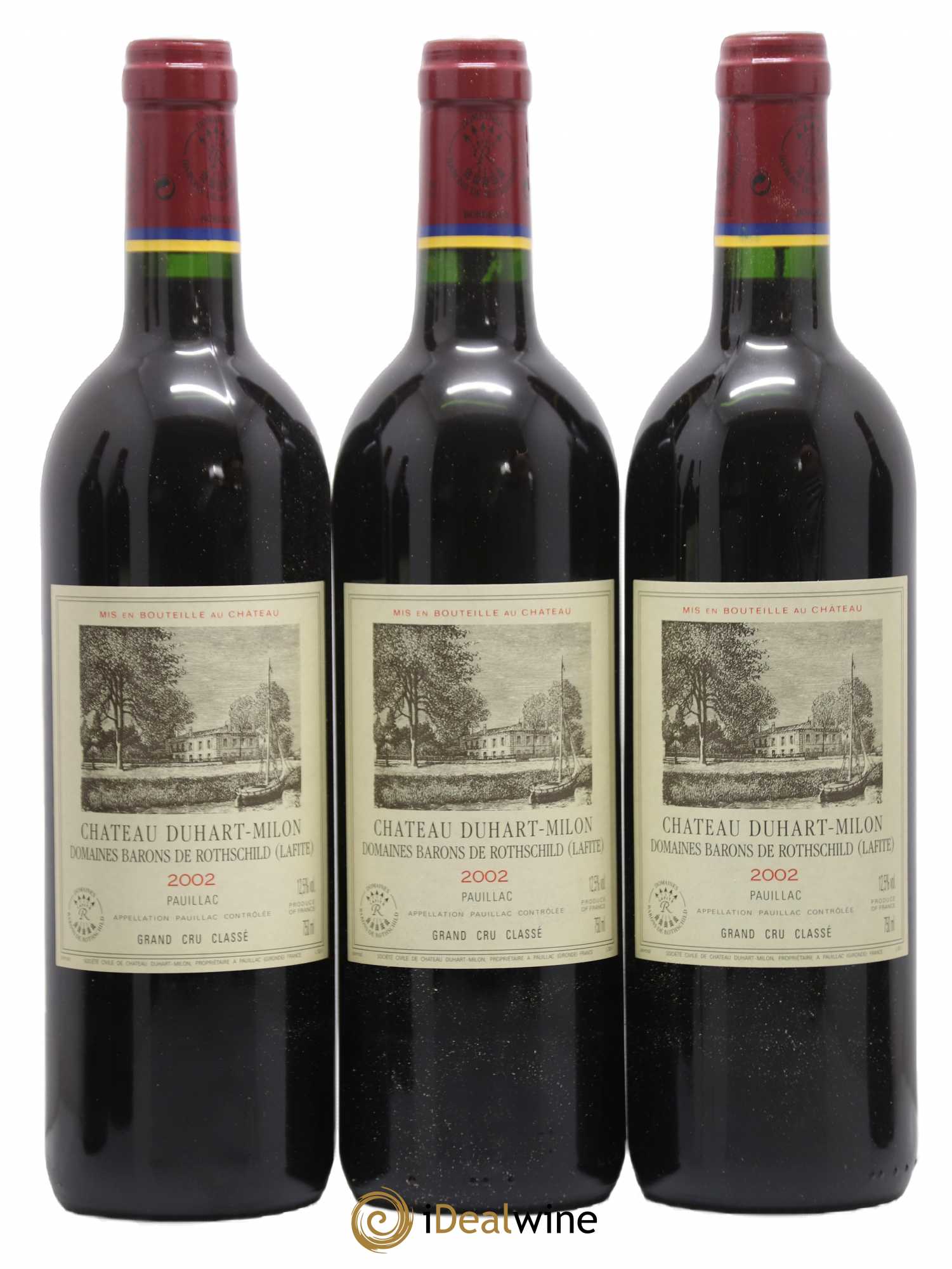 Château Duhart-Milon 4ème Grand Cru Classé 2002 - Lot de 12 bouteilles - 3