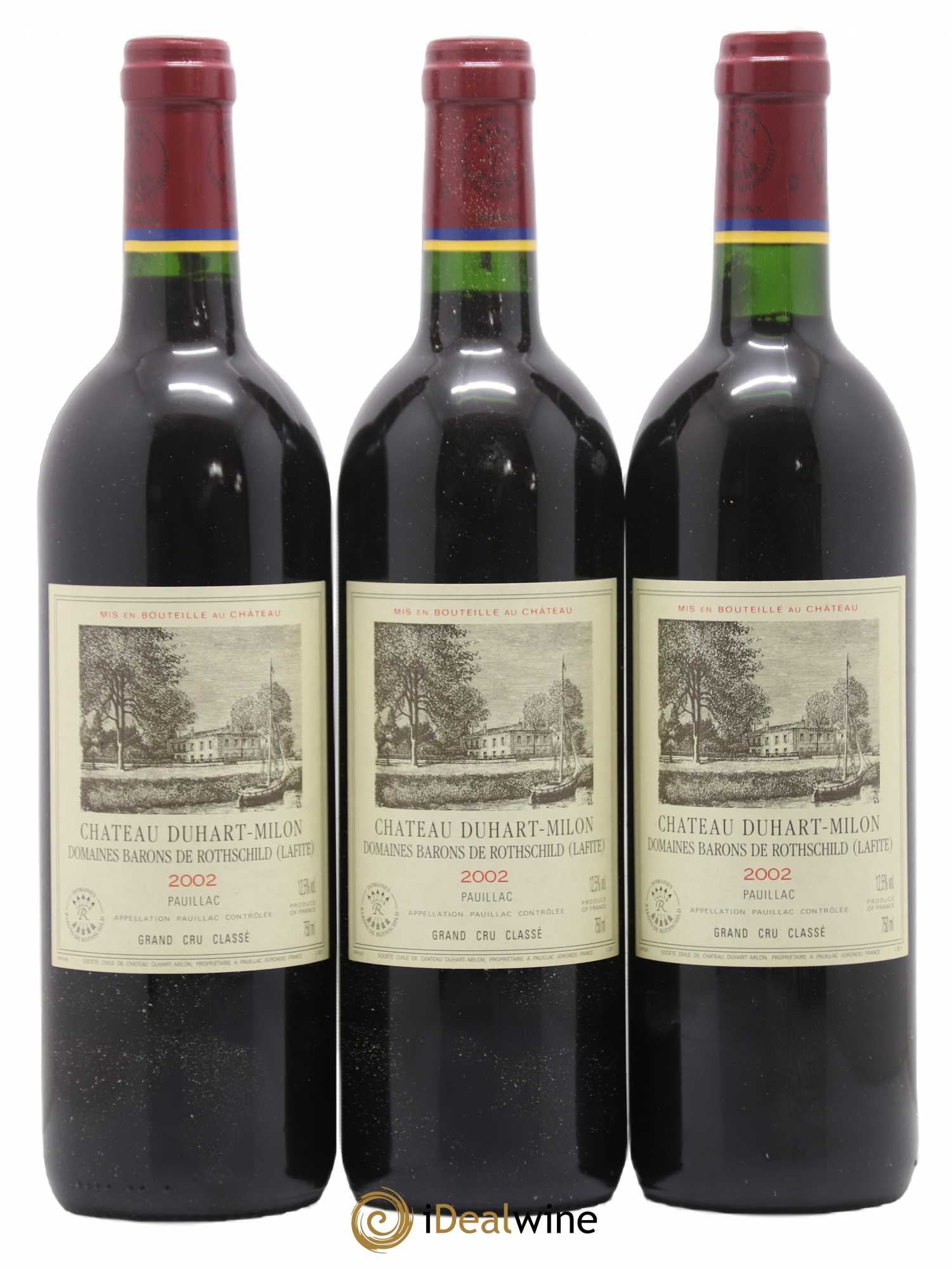 Château Duhart-Milon 4ème Grand Cru Classé 2002 - Lot de 12 bouteilles - 4