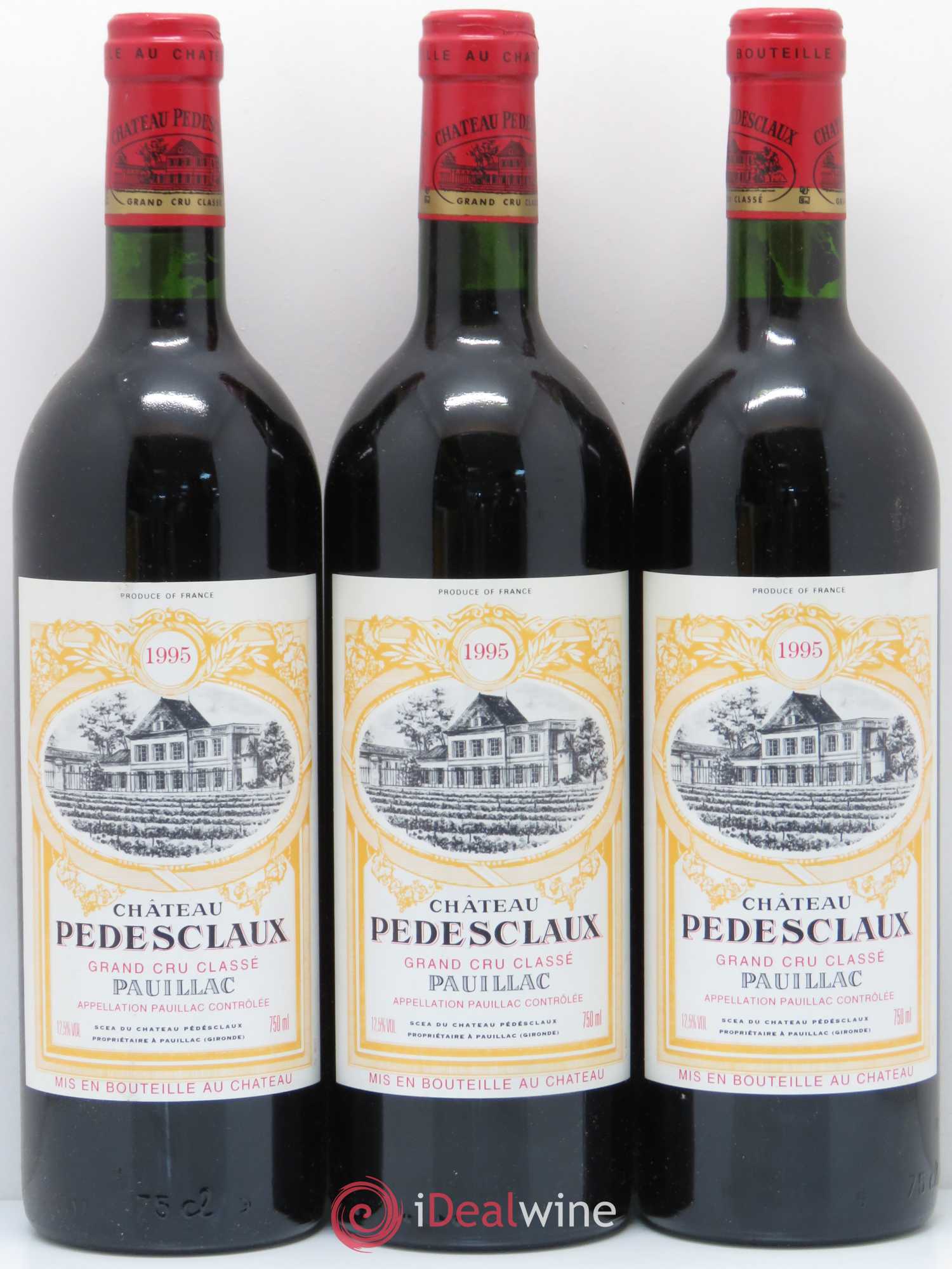Château Pedesclaux 5ème Grand Cru Classé 1995 - Lot de 6 bouteilles - 2