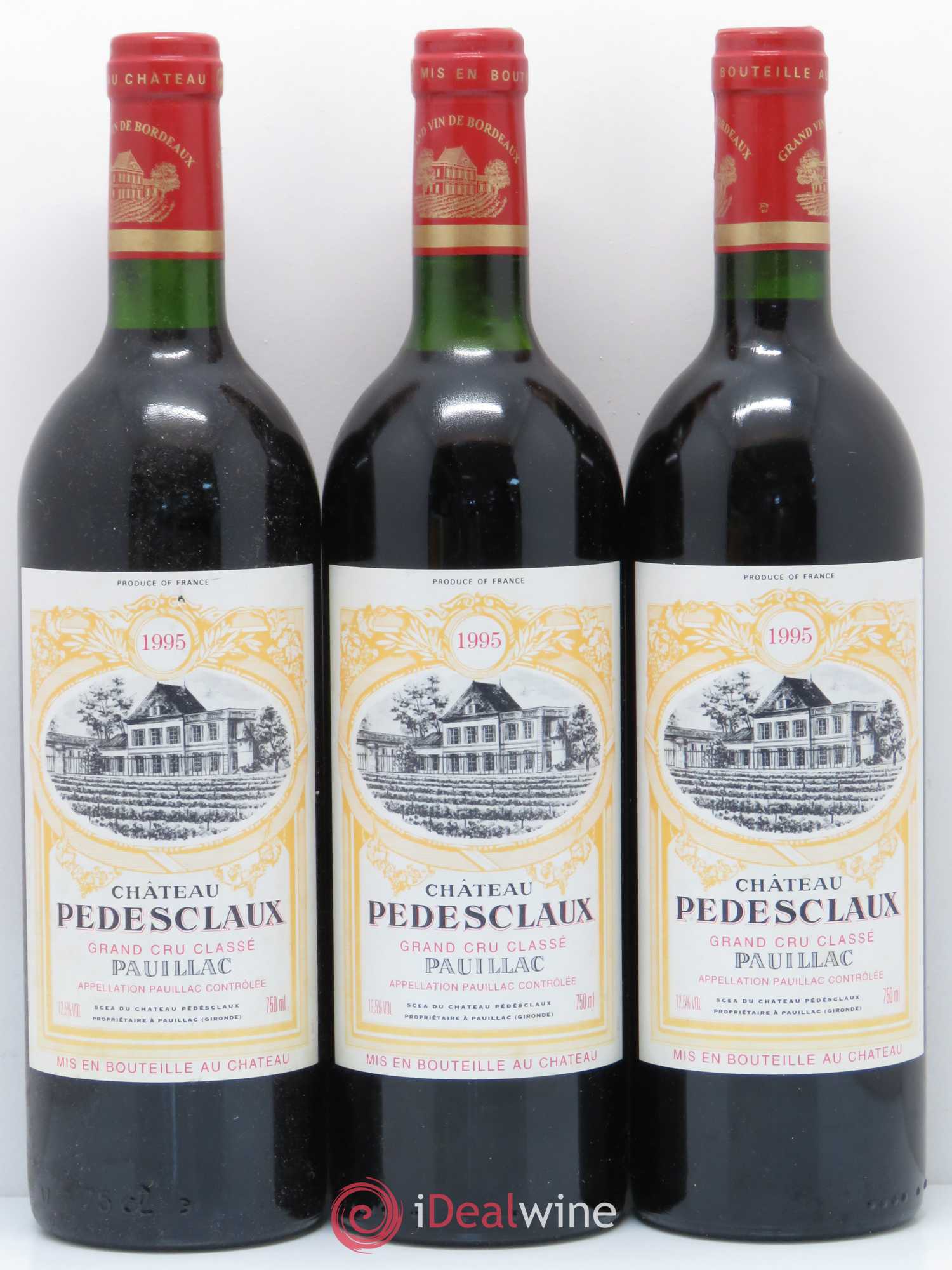 Château Pedesclaux 5ème Grand Cru Classé 1995 - Lot de 6 bouteilles - 1
