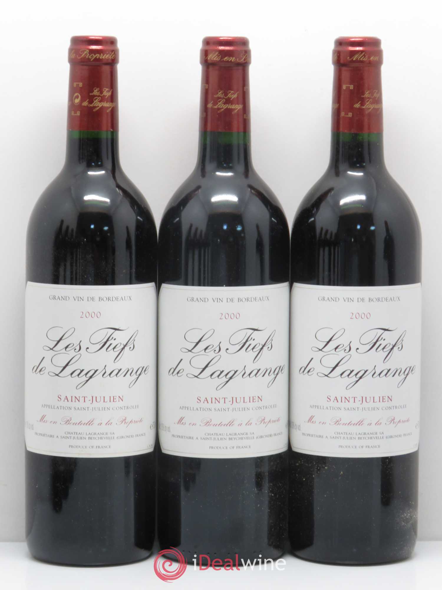 Les Fiefs de Lagrange Second Vin 2000 - Lot de 12 bouteilles - 2