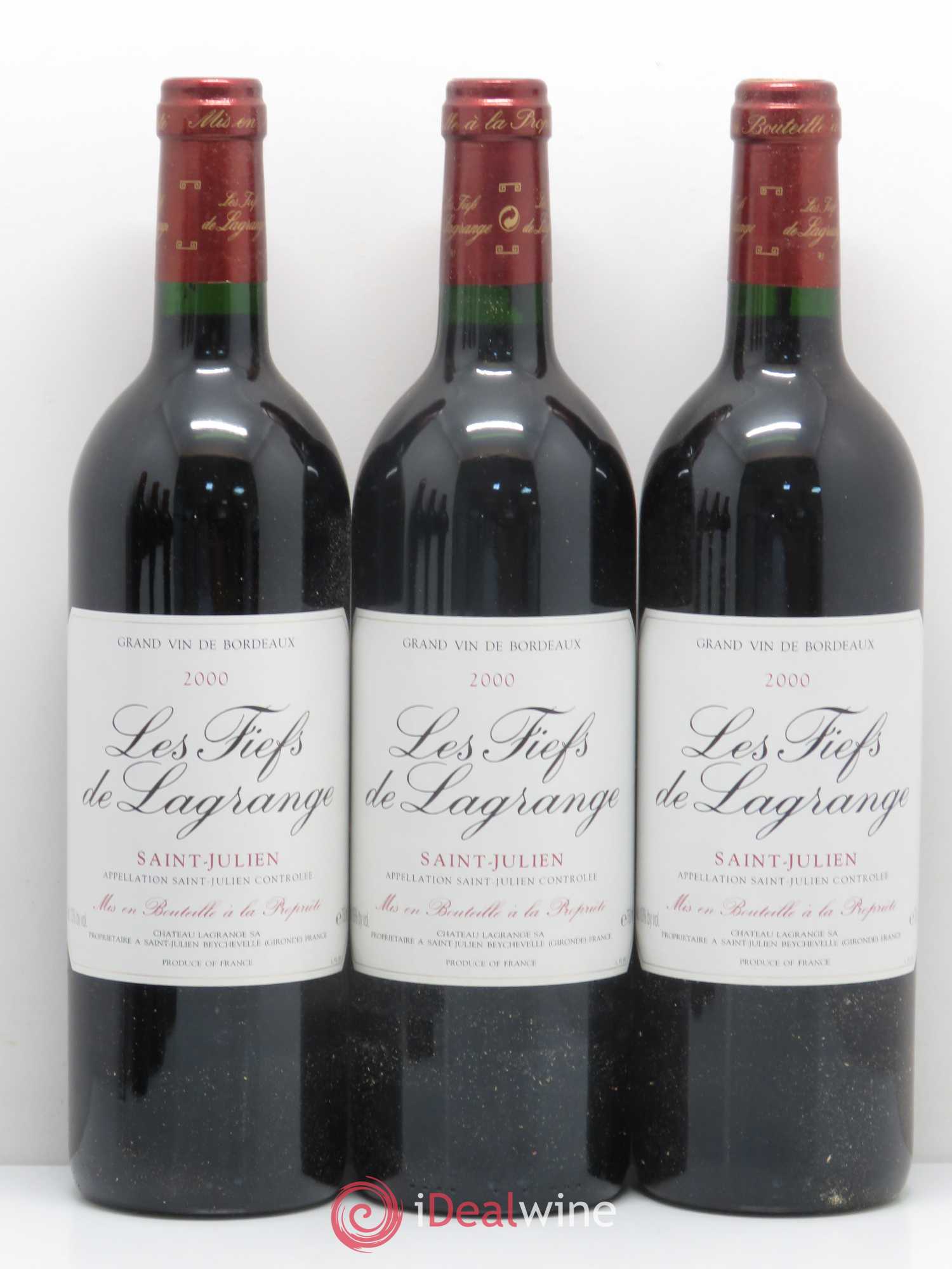 Les Fiefs de Lagrange Second Vin 2000 - Lot de 12 bouteilles - 3