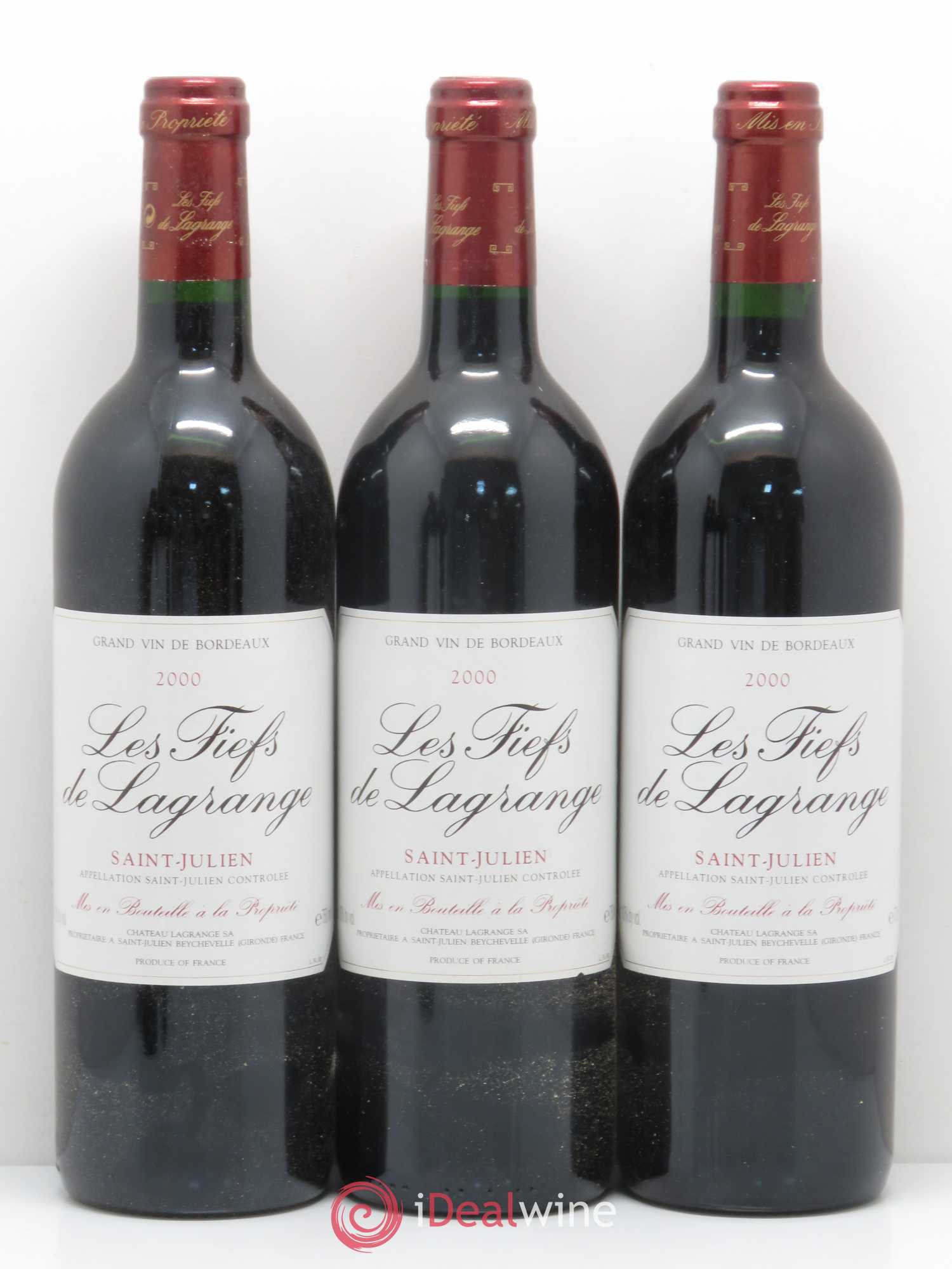 Les Fiefs de Lagrange Second Vin 2000 - Lot de 12 bouteilles - 4