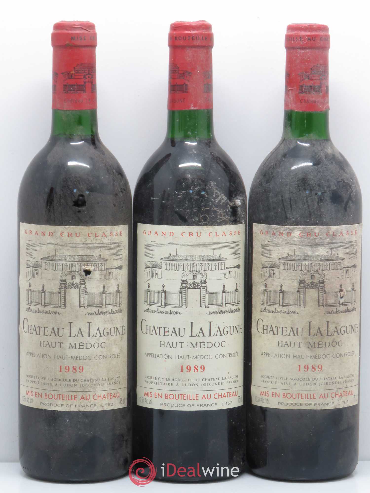 Château la Lagune 3ème Grand Cru Classé 1989 - Lot de 12 bouteilles - 3