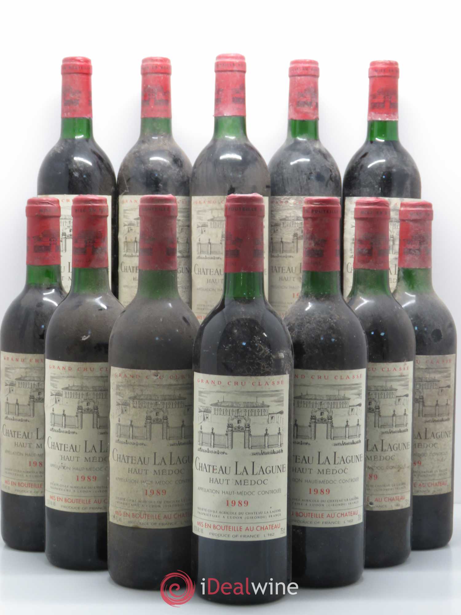 Château la Lagune 3ème Grand Cru Classé 1989 - Lot de 12 bouteilles - 0