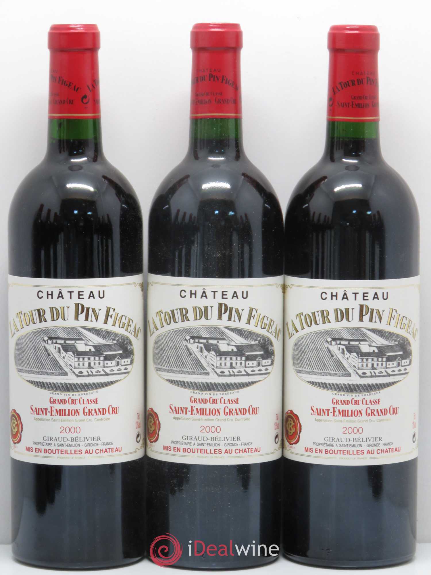 Château la Tour du Pin Figeac 2000 - Lot de 12 bouteilles - 1