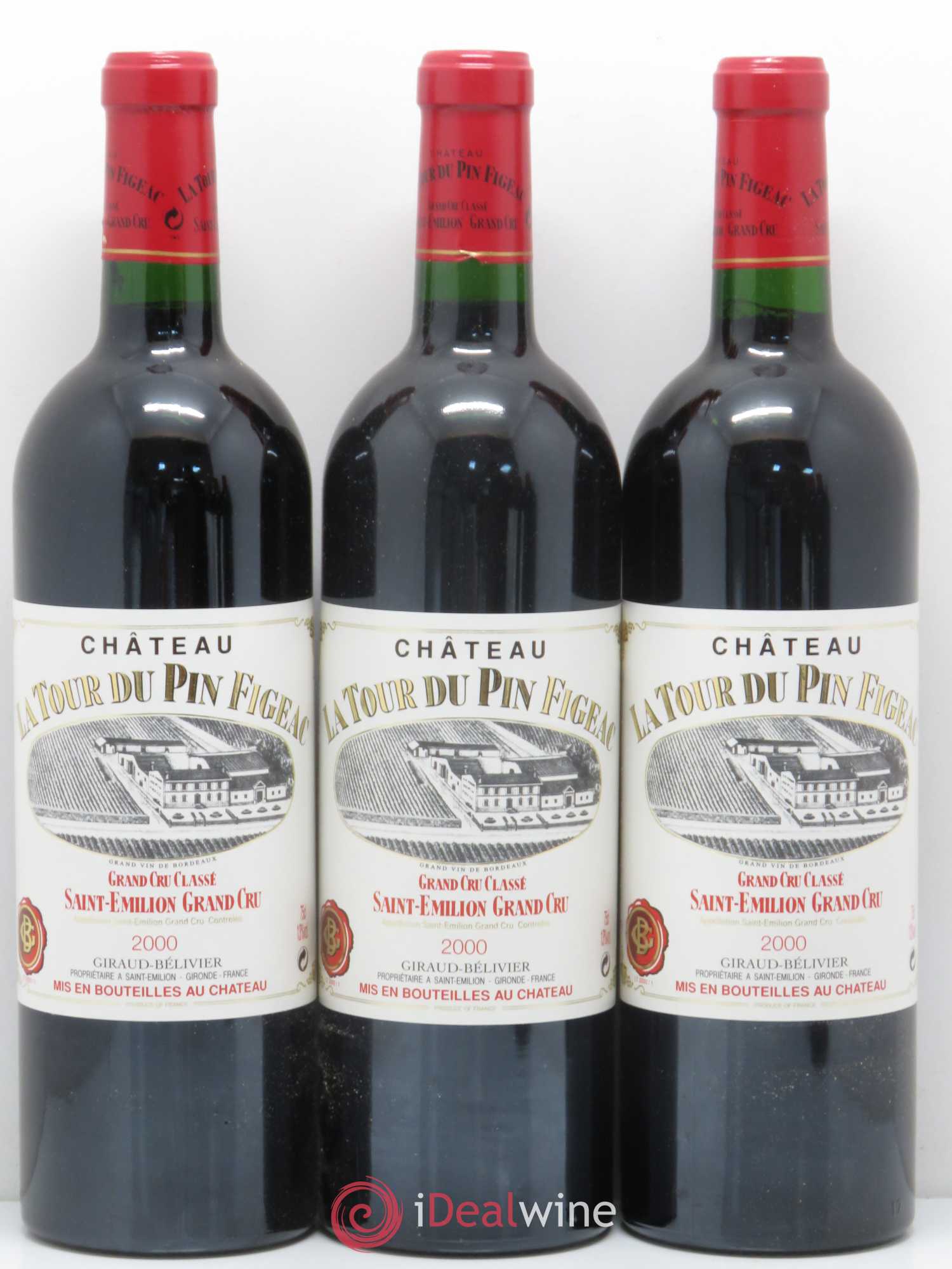 Château la Tour du Pin Figeac 2000 - Lot de 12 bouteilles - 3