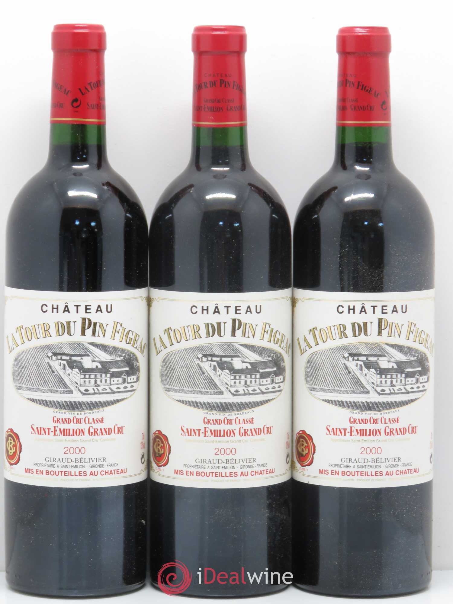 Château la Tour du Pin Figeac 2000 - Lot de 12 bouteilles - 4