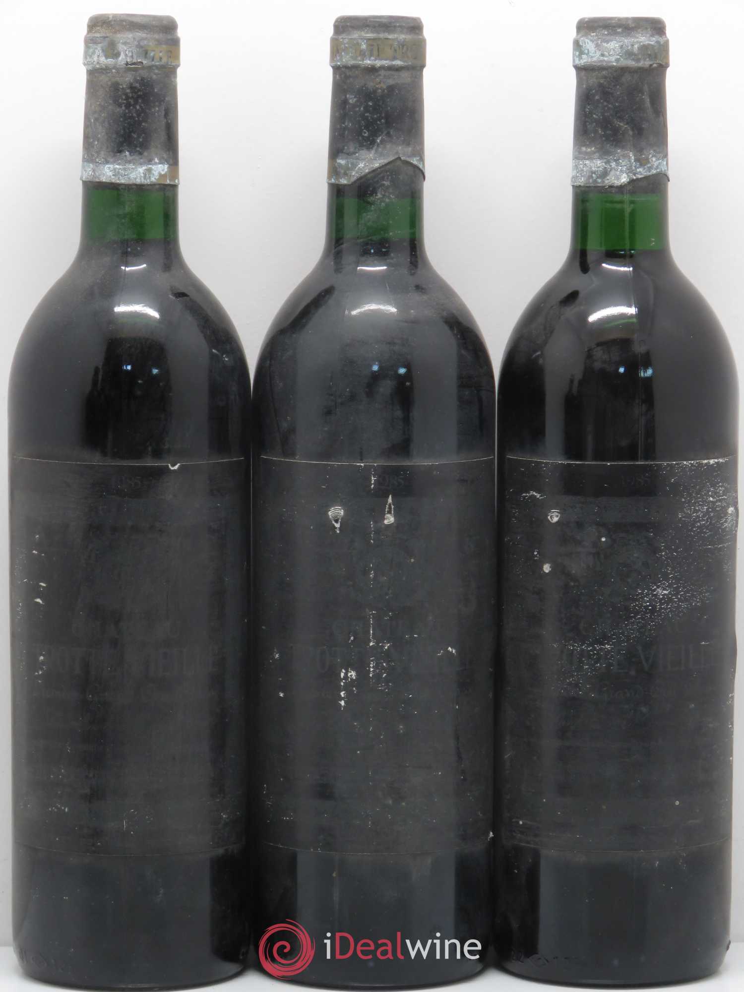 Château Trotte Vieille 1er Grand Cru Classé B 1985 - Lot de 5 bouteilles - 1