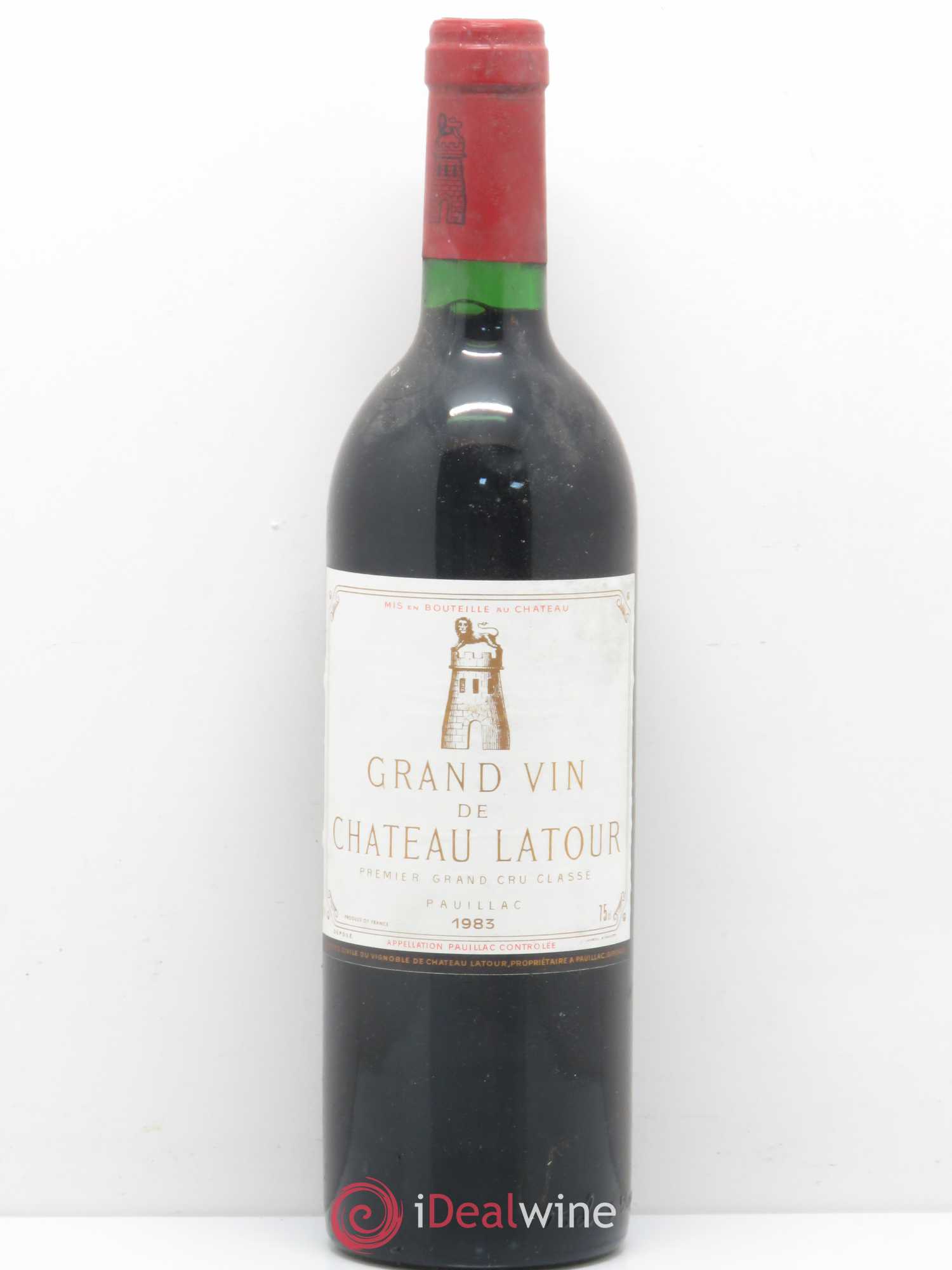 Château Latour 1er Grand Cru Classé 1983 - Lot de 1 bouteille - 0