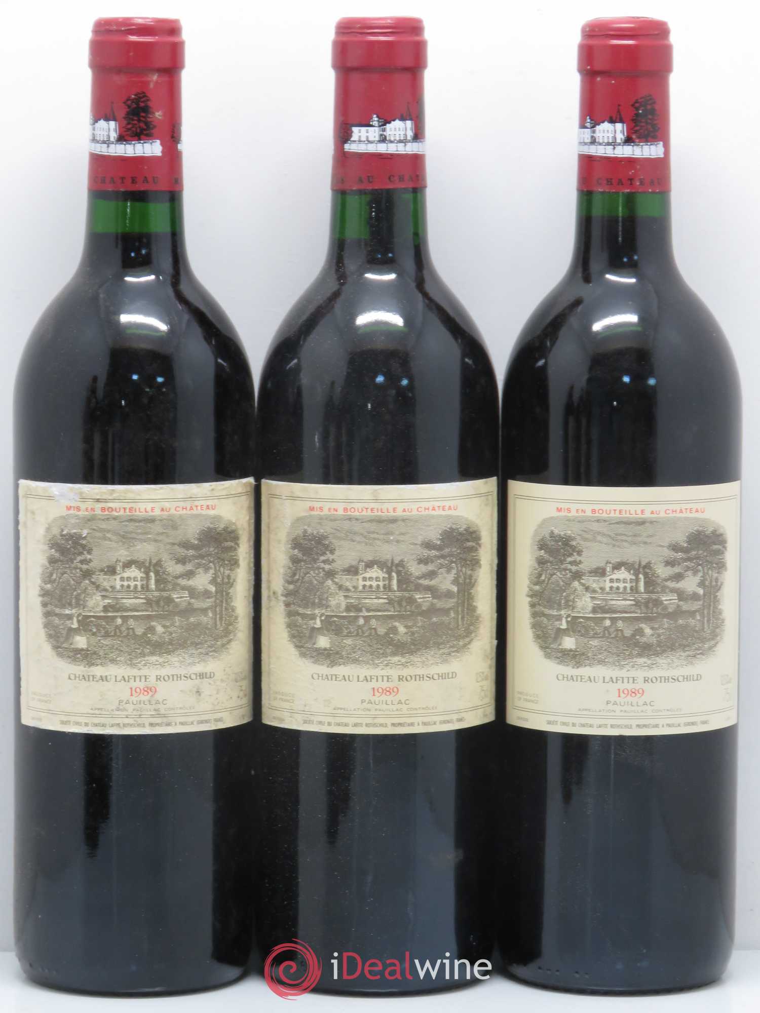 Château Lafite Rothschild 1er Grand Cru Classé 1989 - Lot de 6 bouteilles - 2