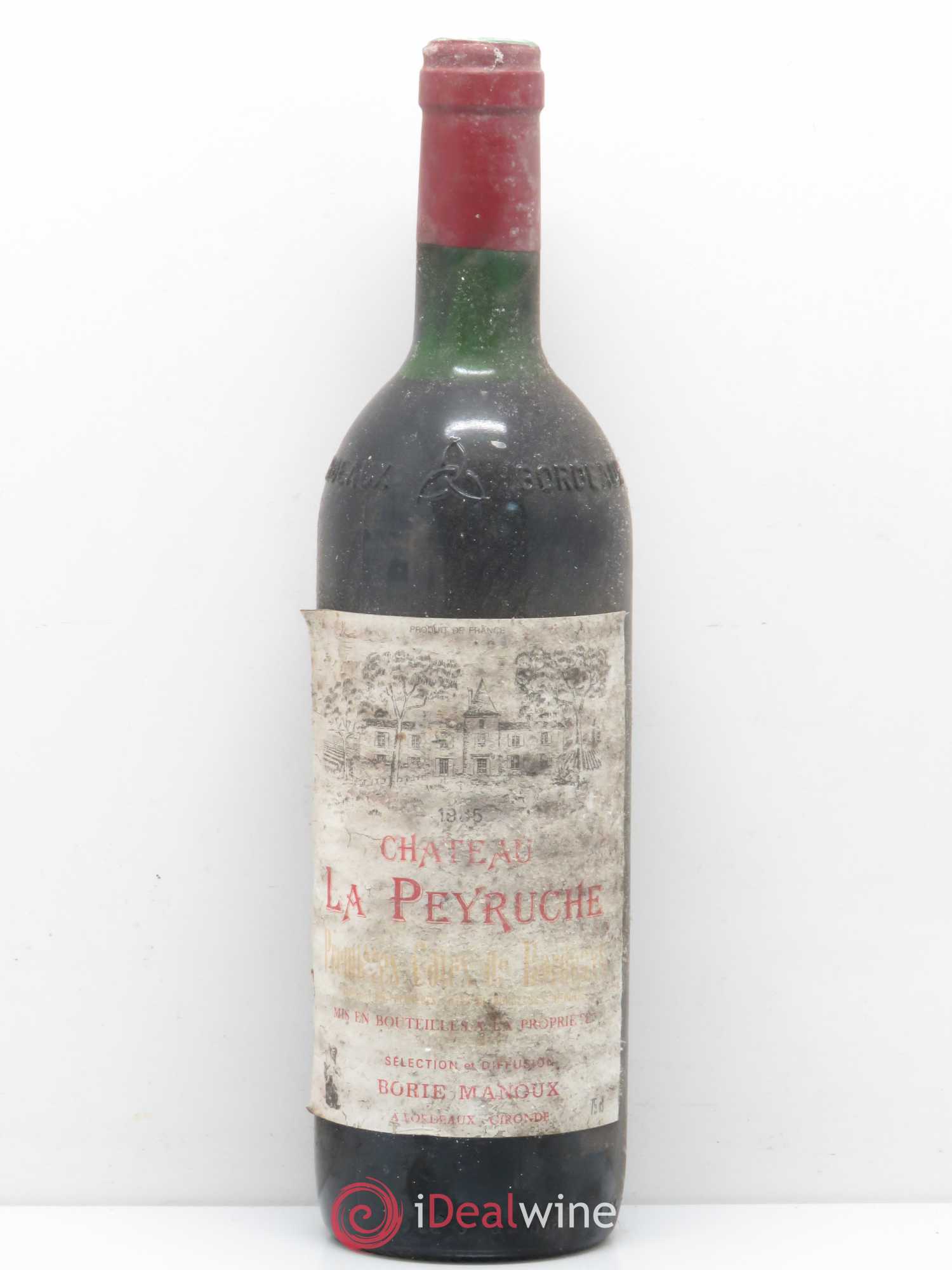 Premières Côtes de Bordeaux Chateau La Peyruche 1985 - Lot de 1 bouteille - 0