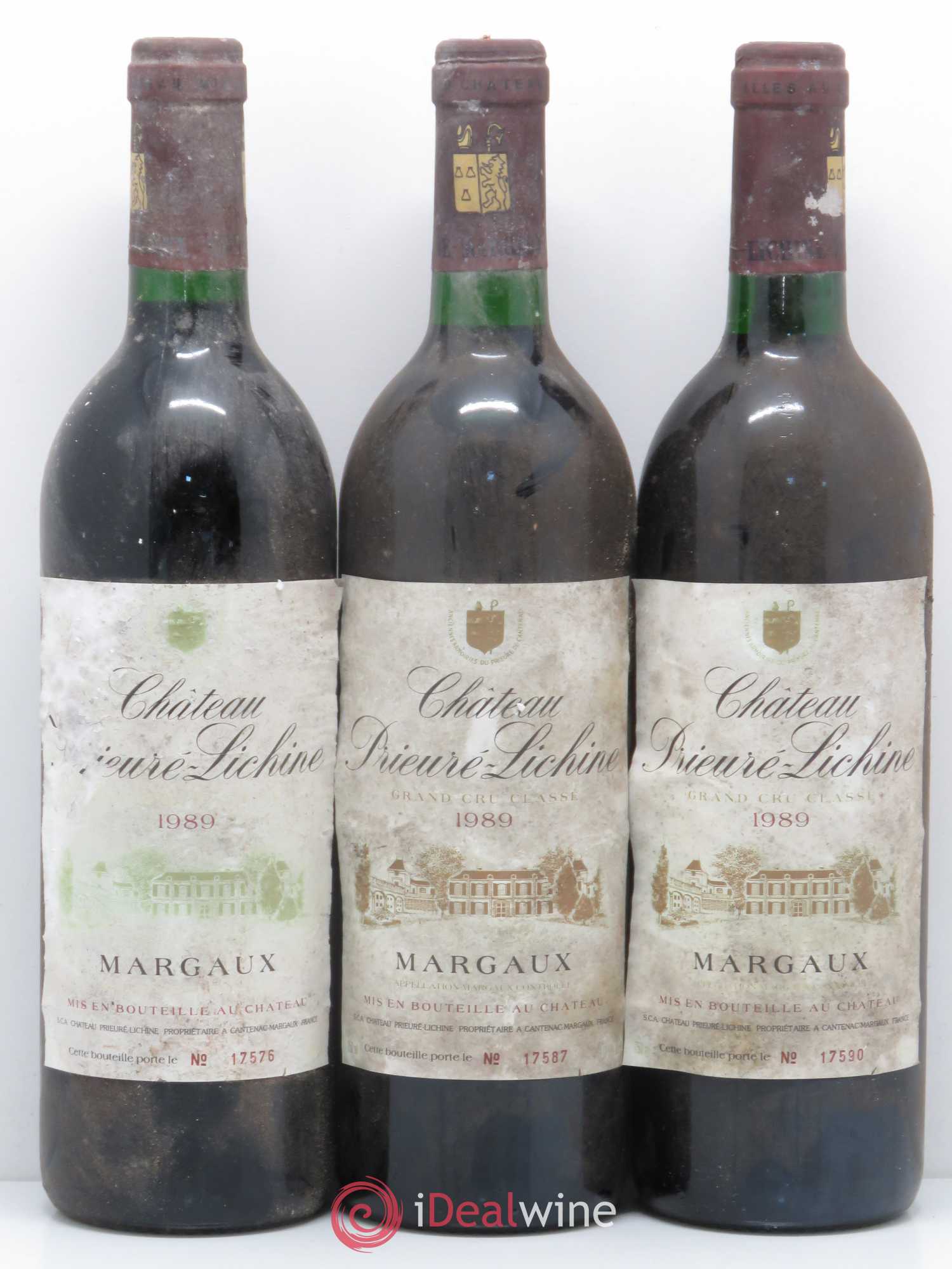 Château Prieuré Lichine 4ème Grand Cru Classé 1989 - Lotto di 6 bottiglie - 2
