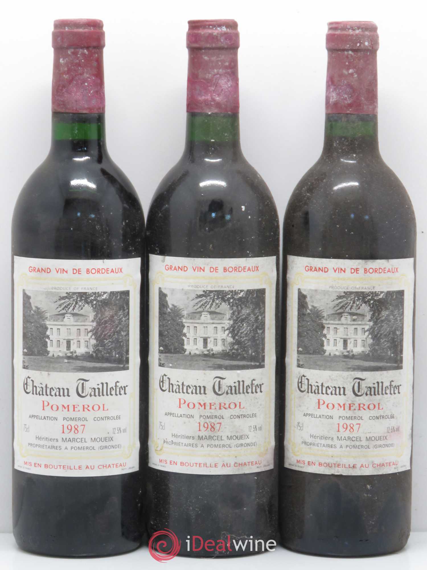 Château Taillefer 1987 - Lot de 6 bouteilles - 2