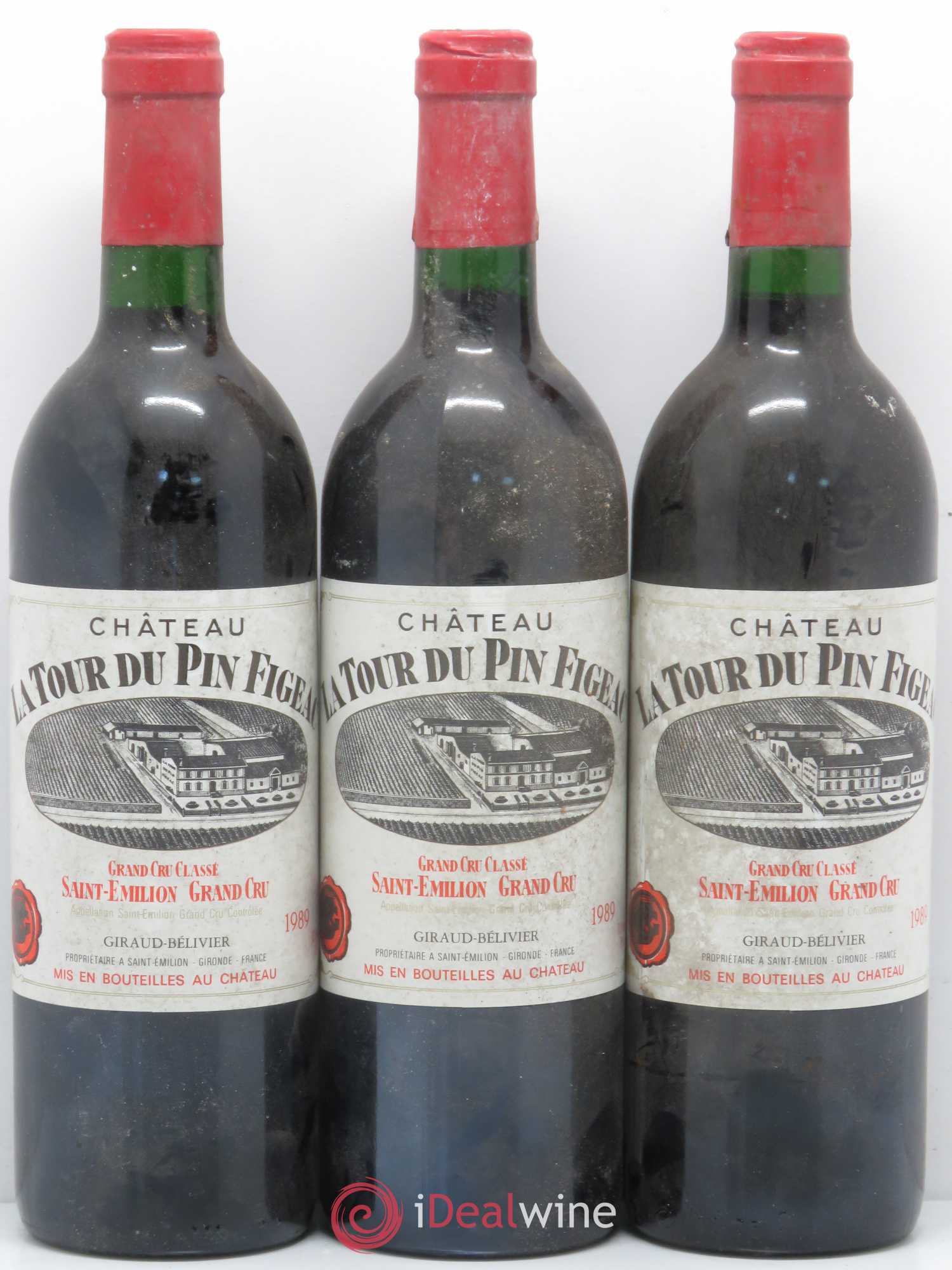 Château la Tour du Pin Figeac 1989 - Lot de 12 bouteilles - 4