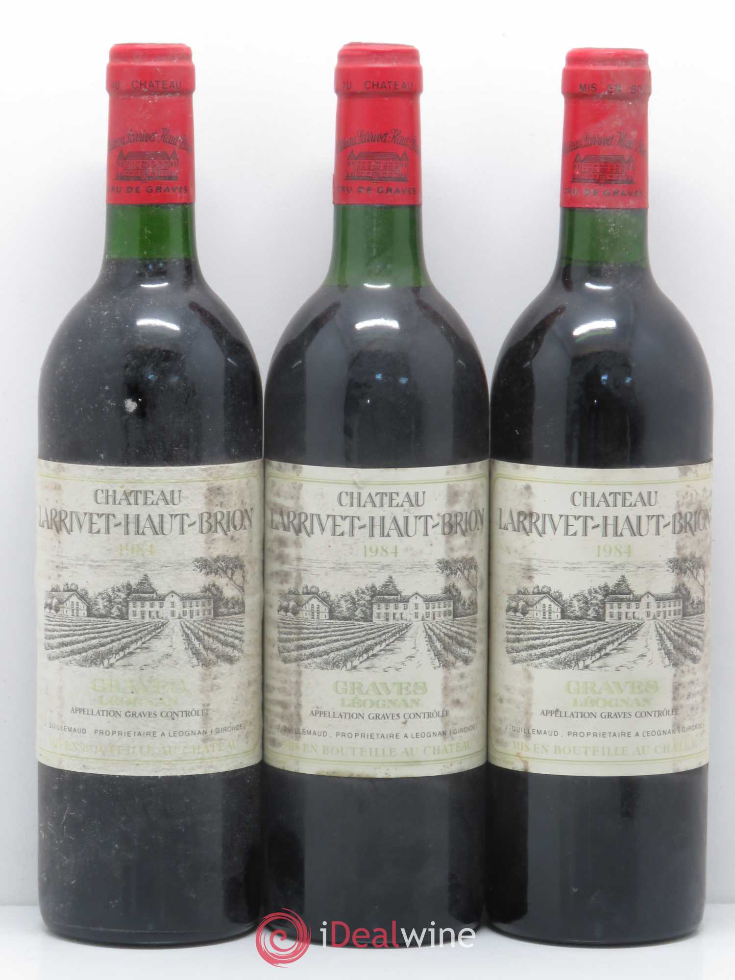 Château Larrivet Haut-Brion 1984 - Lot de 6 bouteilles - 2