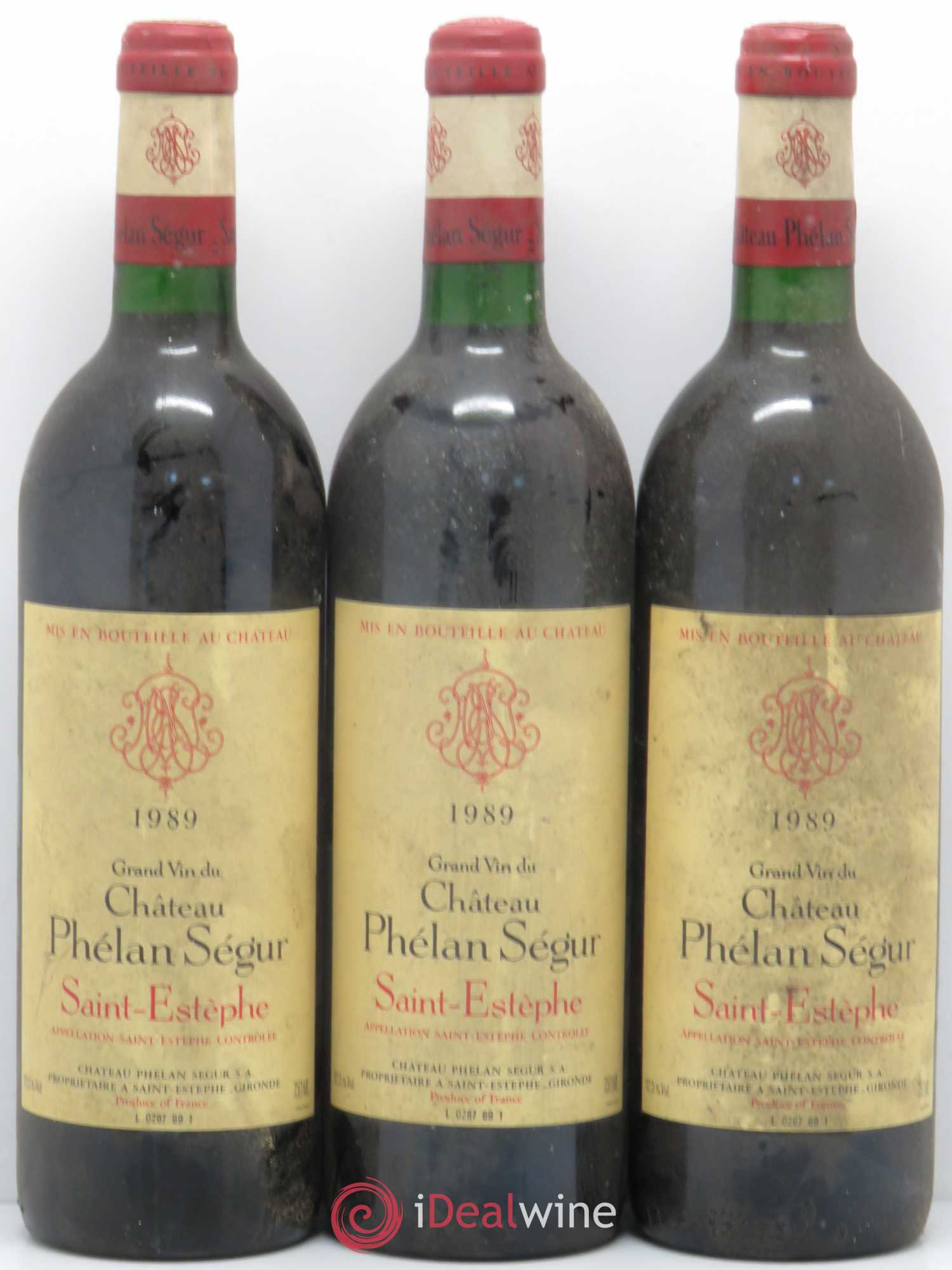 Château Phélan Ségur 1989 - Lot de 12 bouteilles - 4