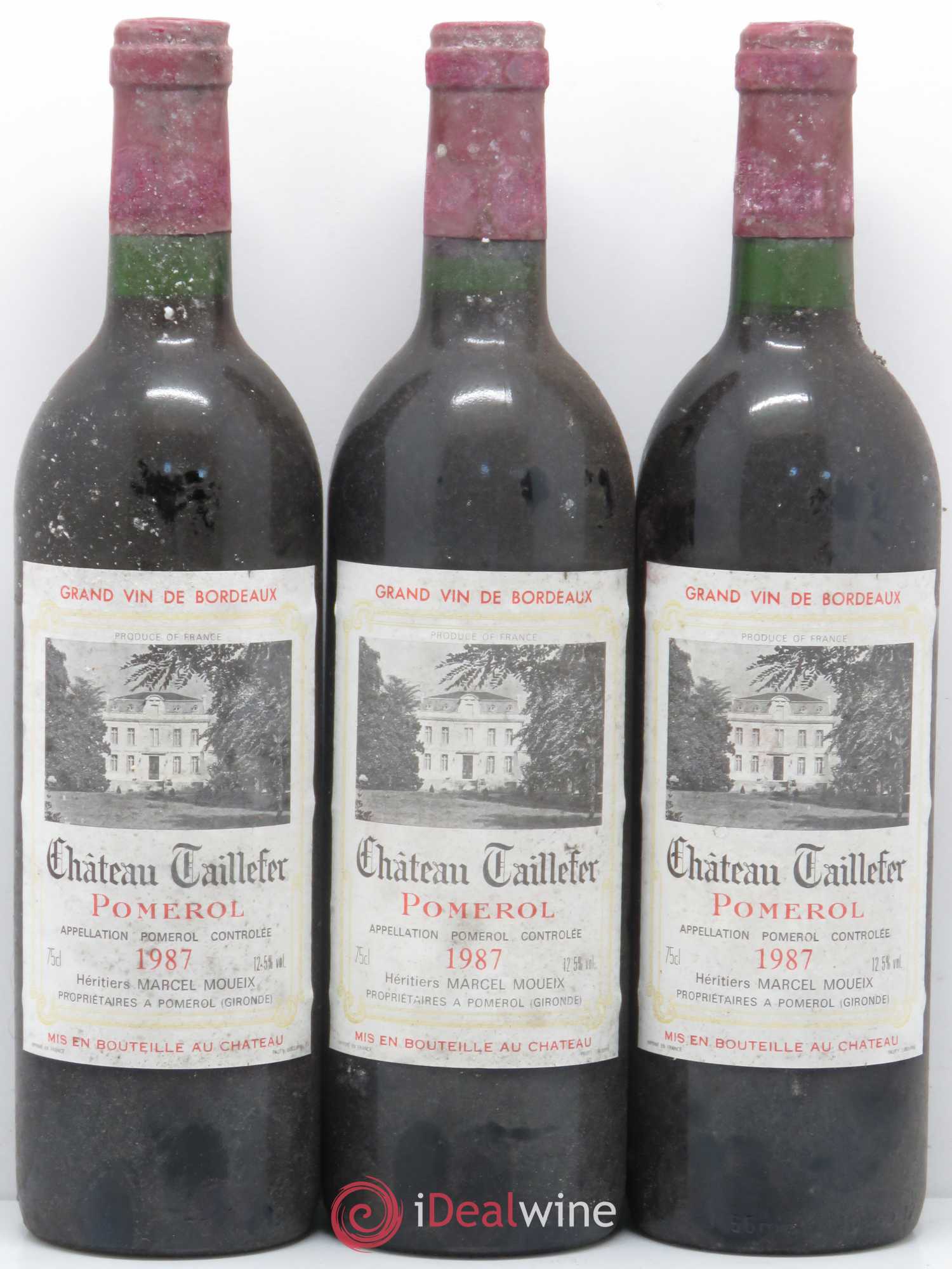 Château Taillefer 1987 - Lot de 12 bouteilles - 3