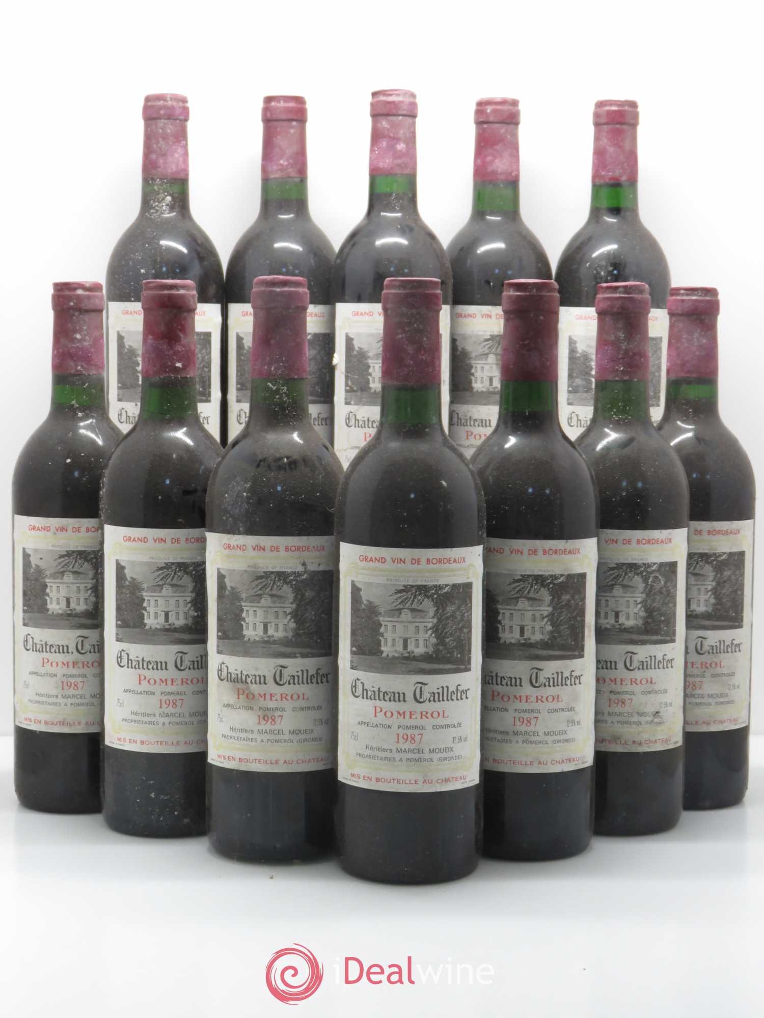 Château Taillefer 1987 - Lot de 12 bouteilles - 0