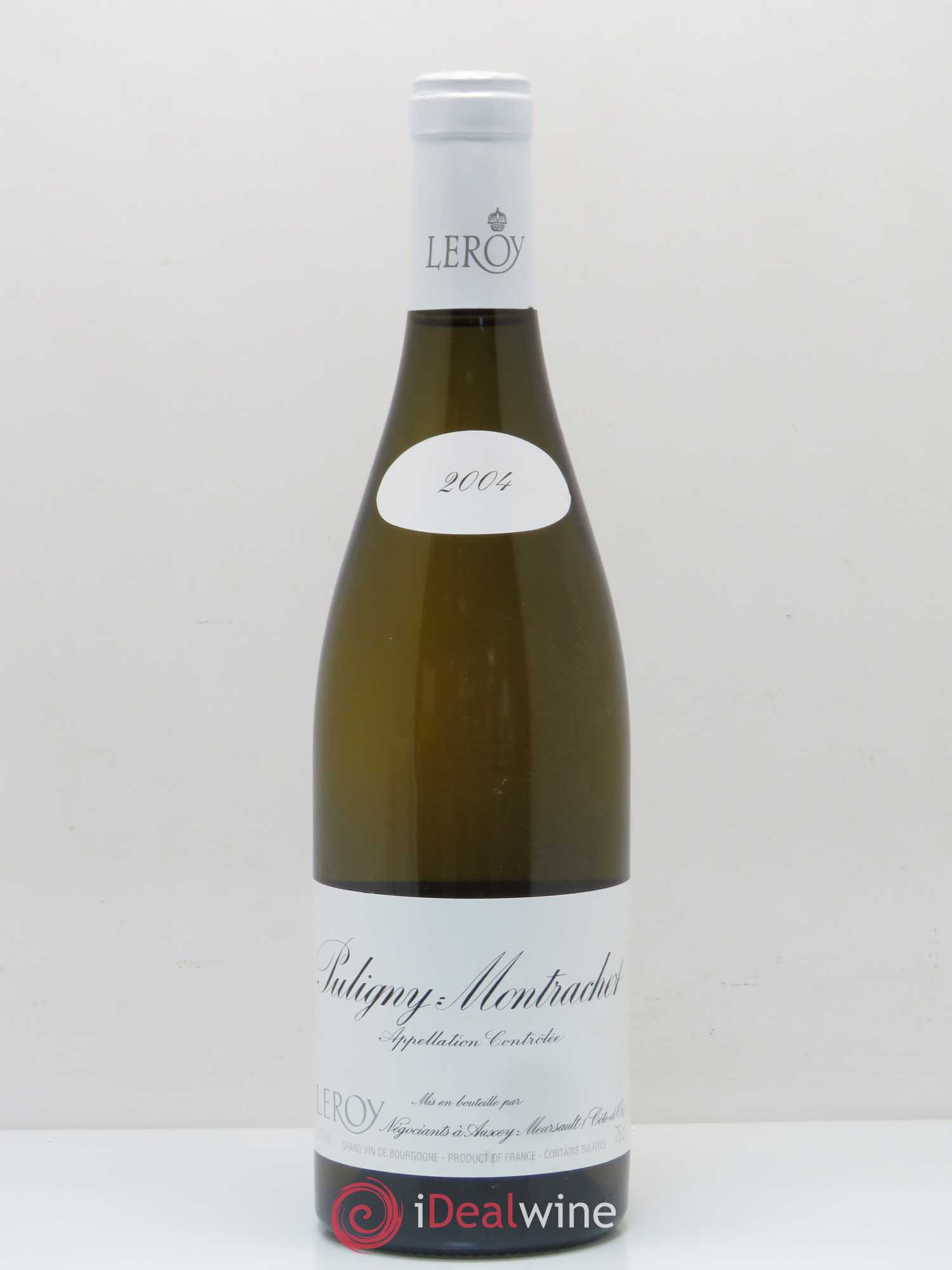 Puligny-Montrachet Leroy SA 2004 - Lot de 1 bouteille - 0