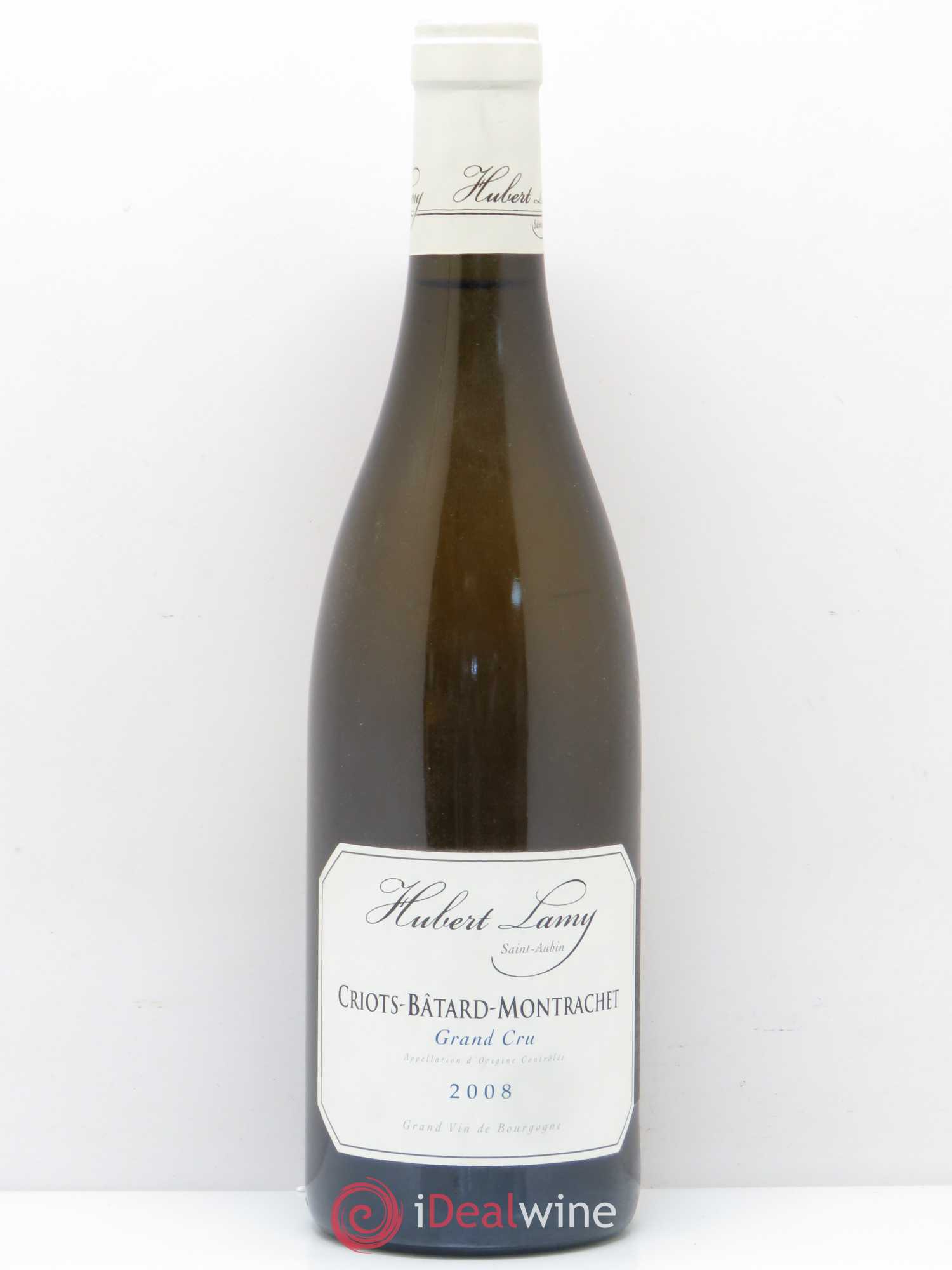 Criots-Bâtard-Montrachet Grand Cru Hubert Lamy 2008 - Posten von 1 Flasche - 0