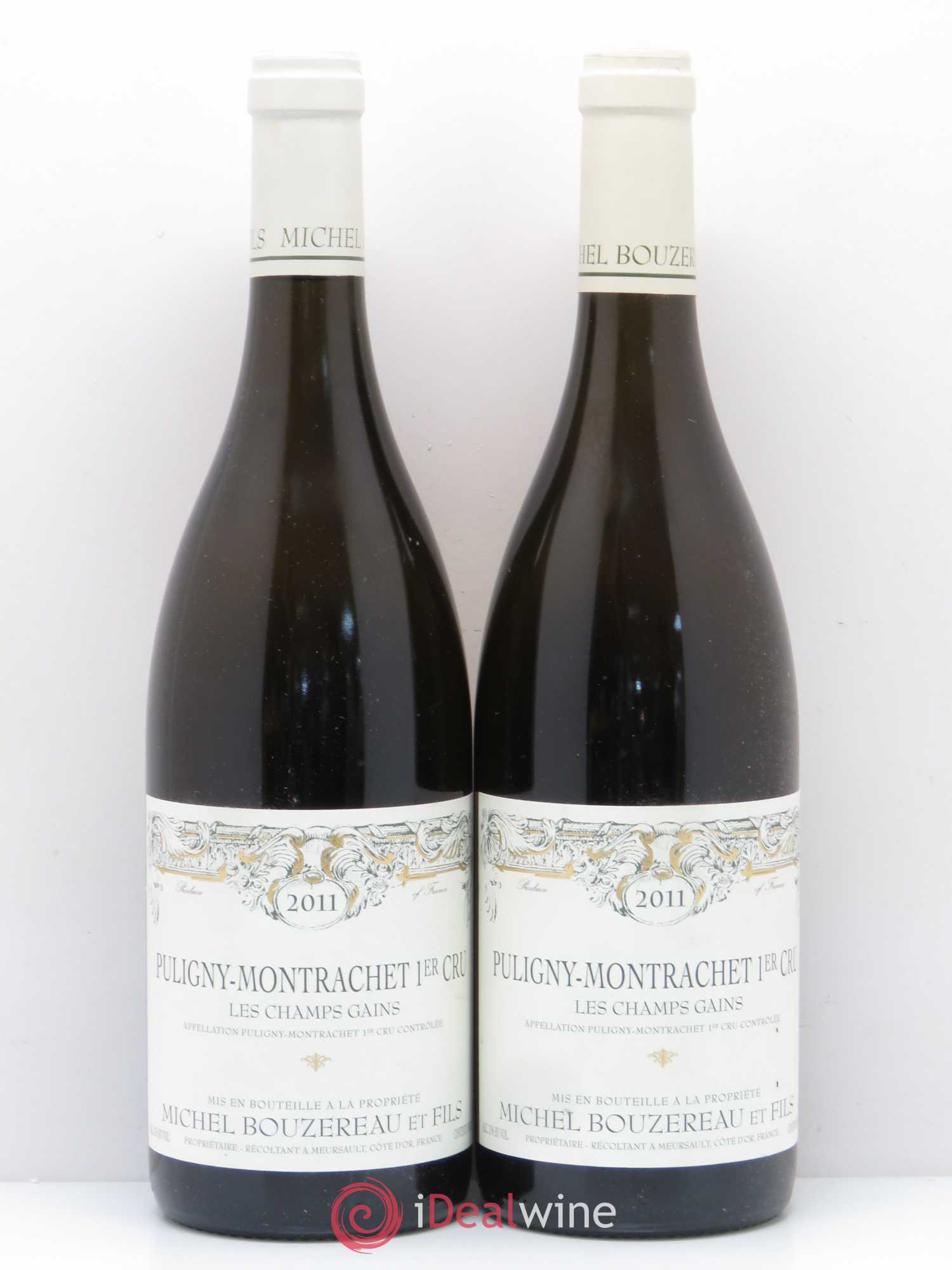 Puligny-Montrachet 1er Cru Les Champs Gains Michel Bouzereau et Fils (Domaine) 2011 - Lot de 2 bouteilles - 0